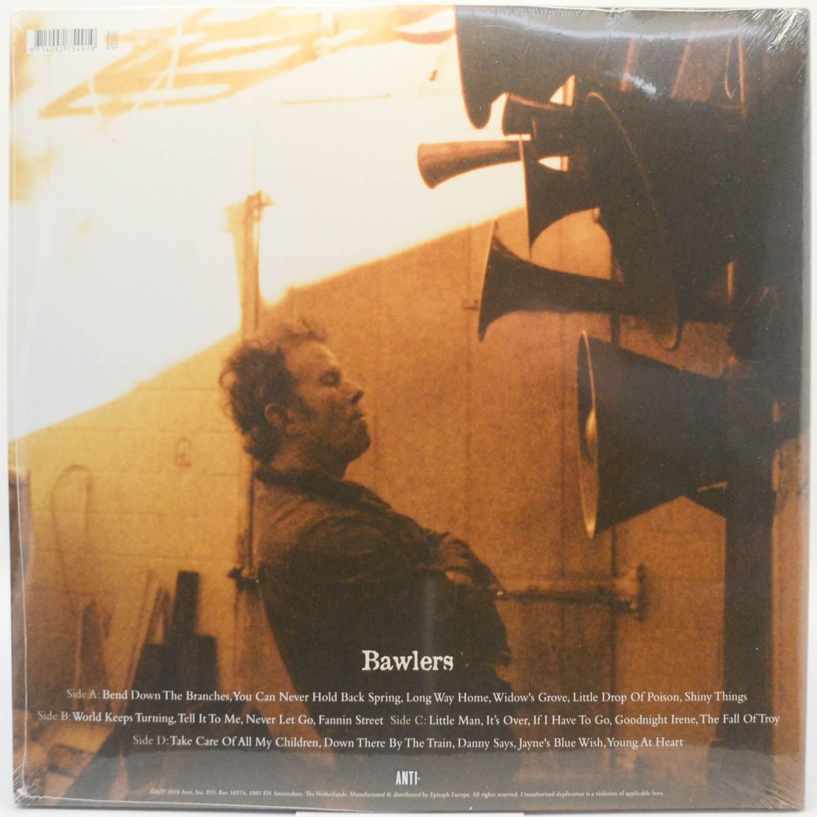 Tom Waits — Bawlers (2LP), 2018