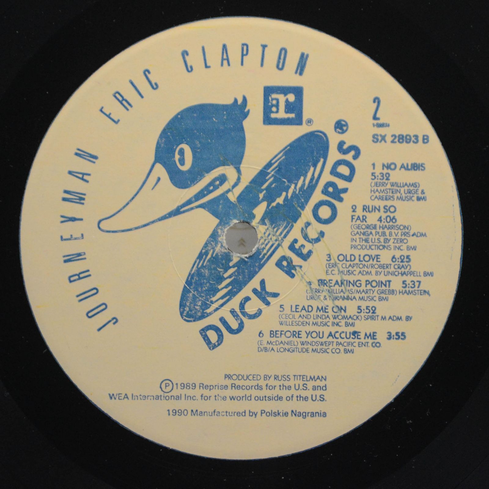 Eric Clapton — Journeyman, 1990