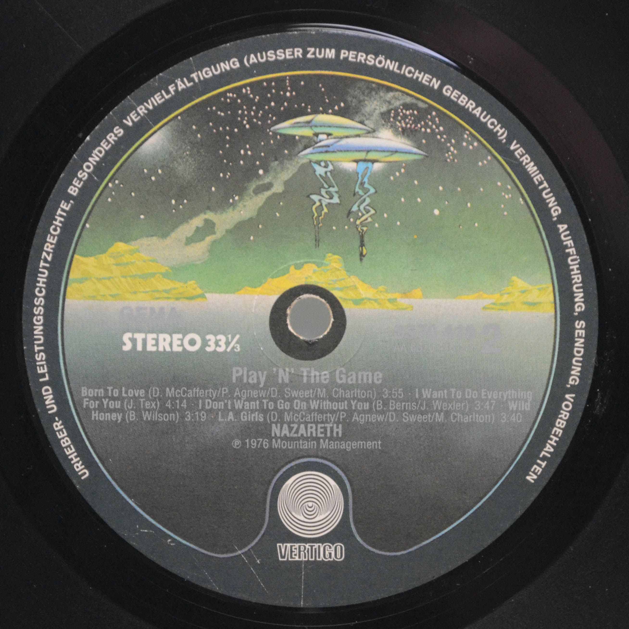 Nazareth — Play 'N' The Game, 1976