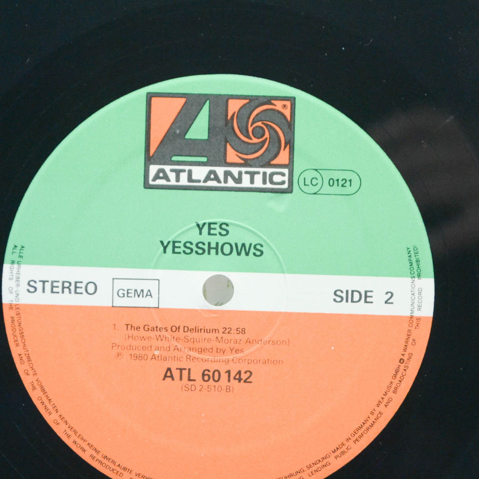 Виниловая пластинка Yes — Yesshows (2LP), 1980