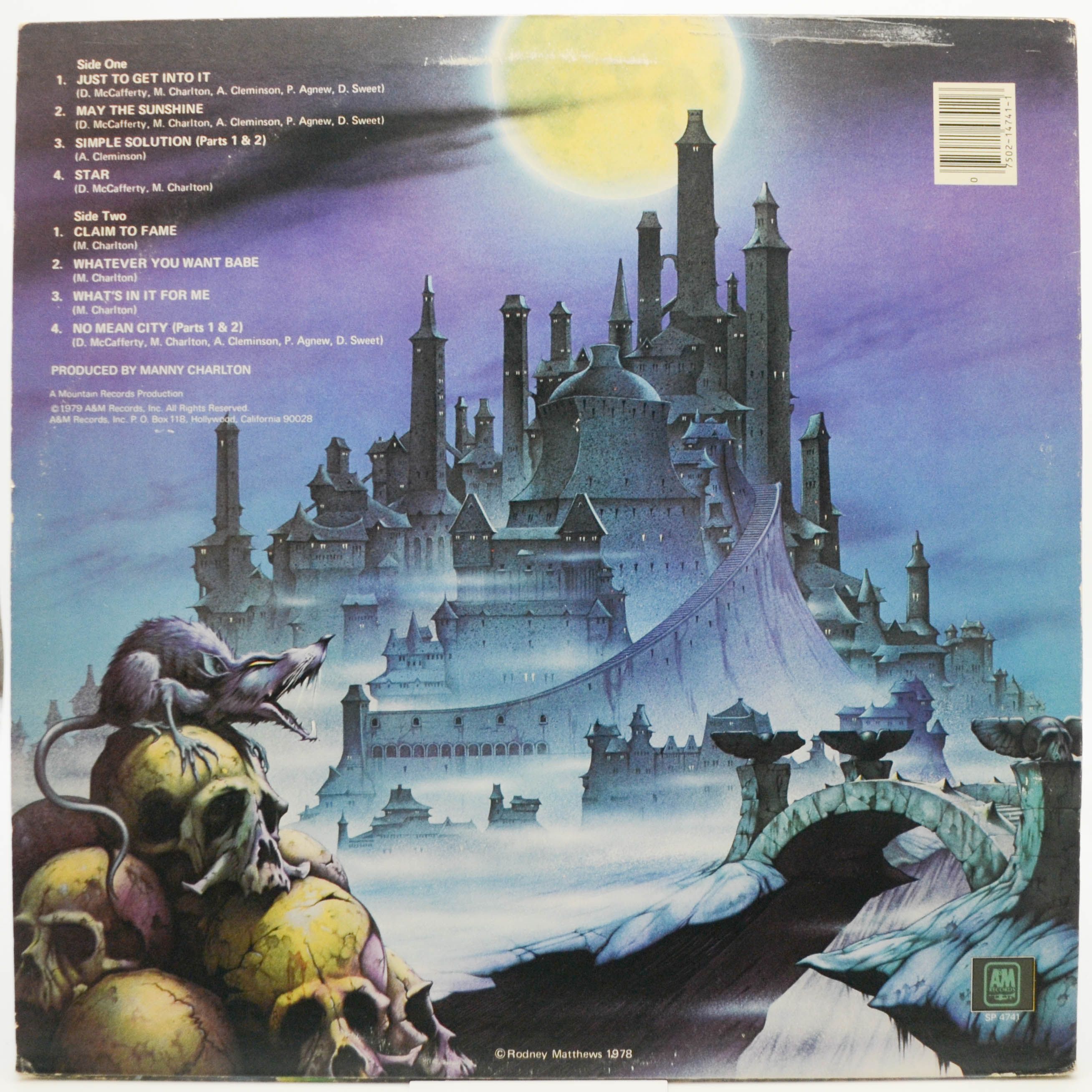 Nazareth — No Mean City (USA), 1979