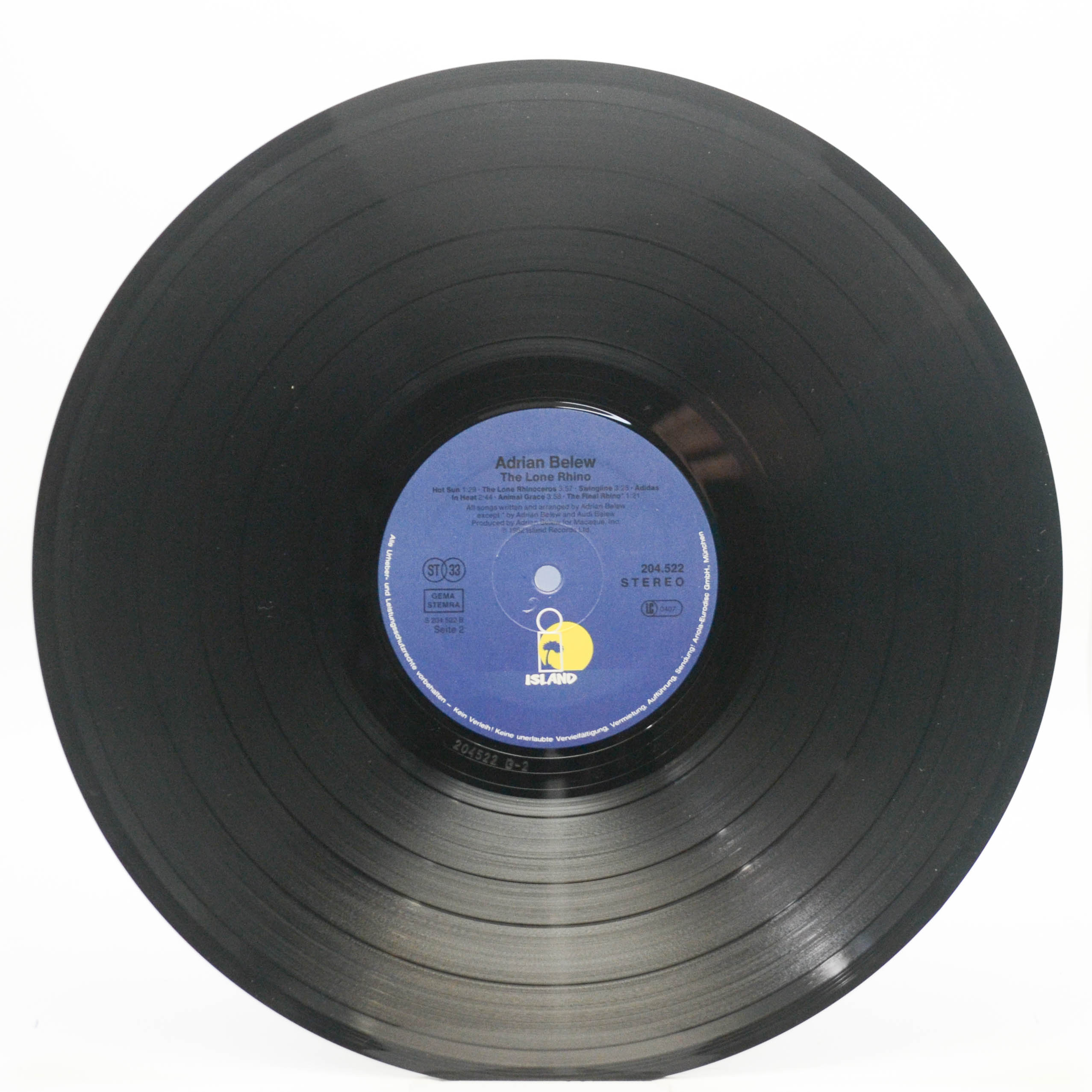 Adrian Belew — Lone Rhino, 1982