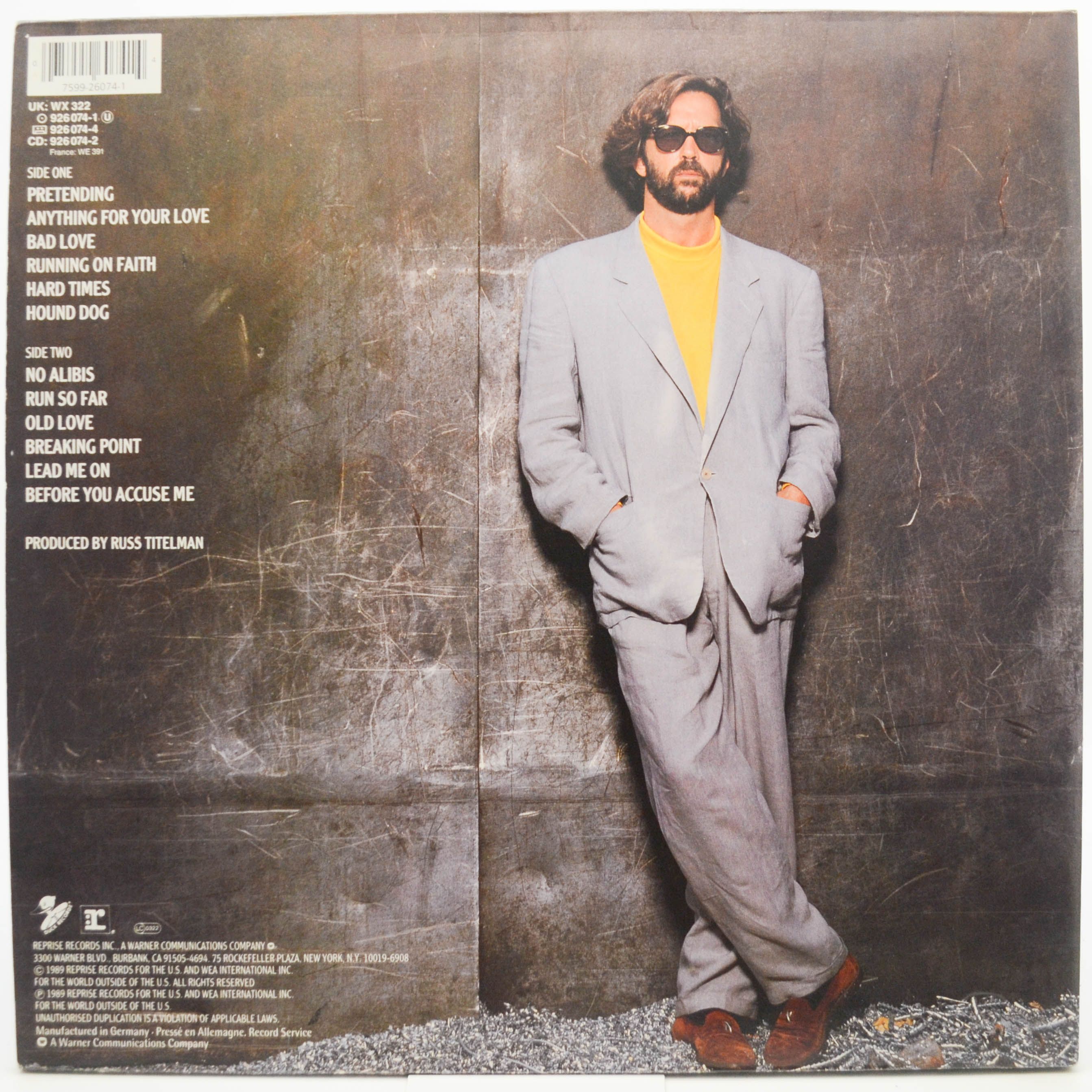 Eric Clapton — Journeyman, 1989