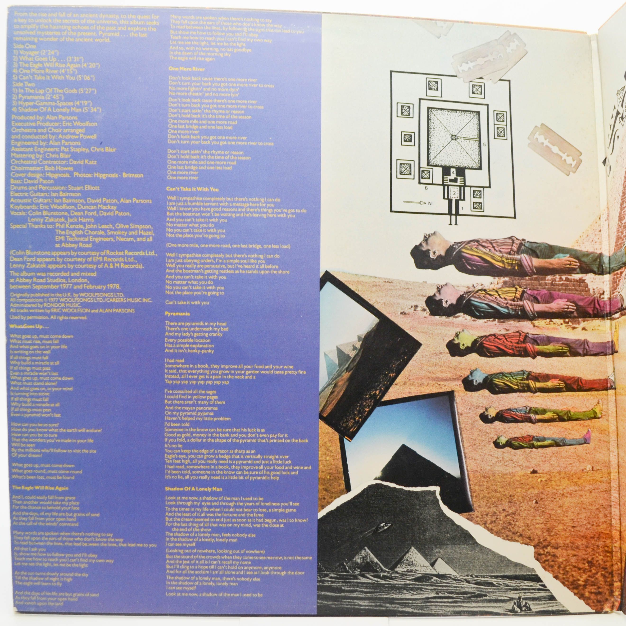 Виниловая пластинка Alan Parsons Project — Pyramid, 1978