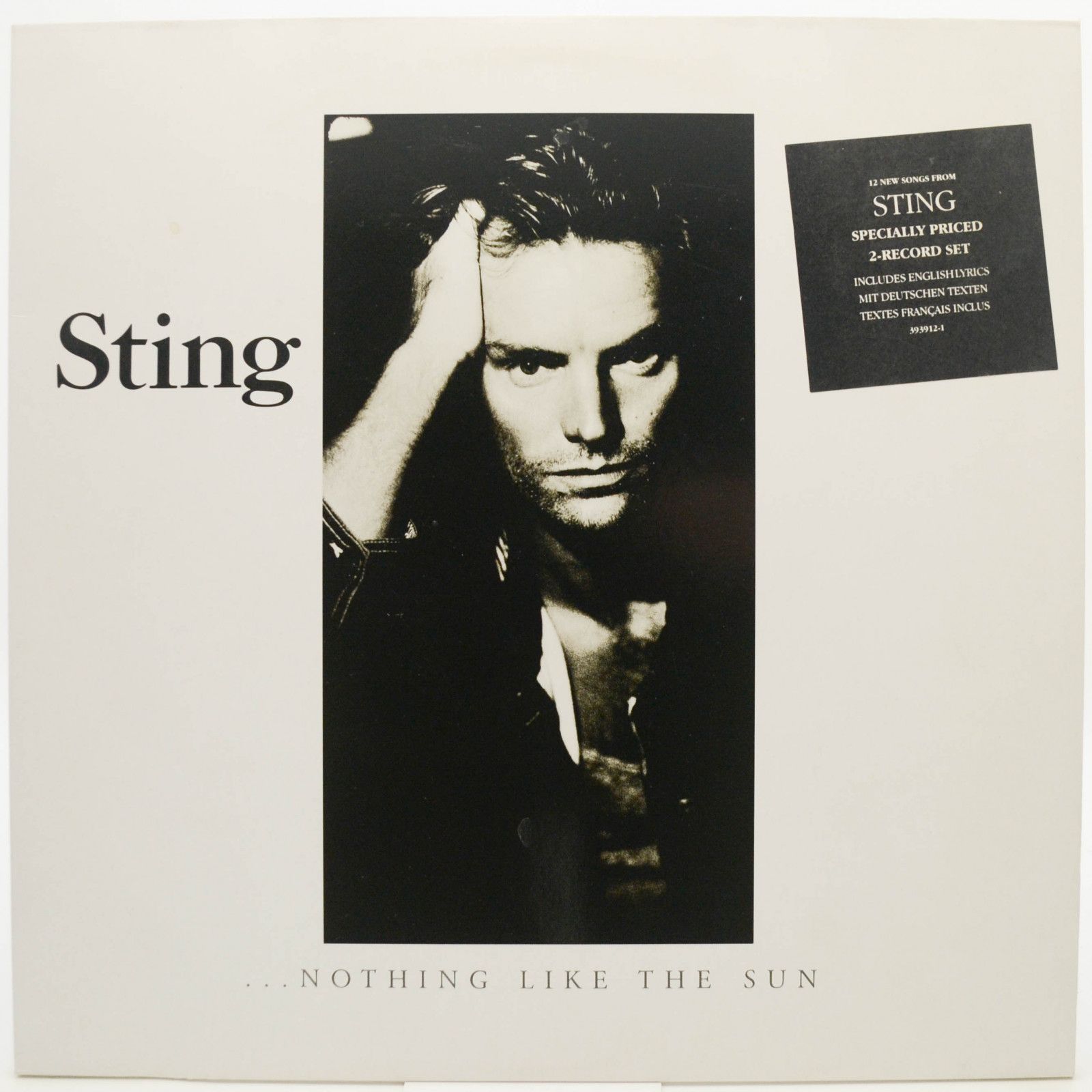 Sting — ...Nothing Like The Sun (2LP), 1987