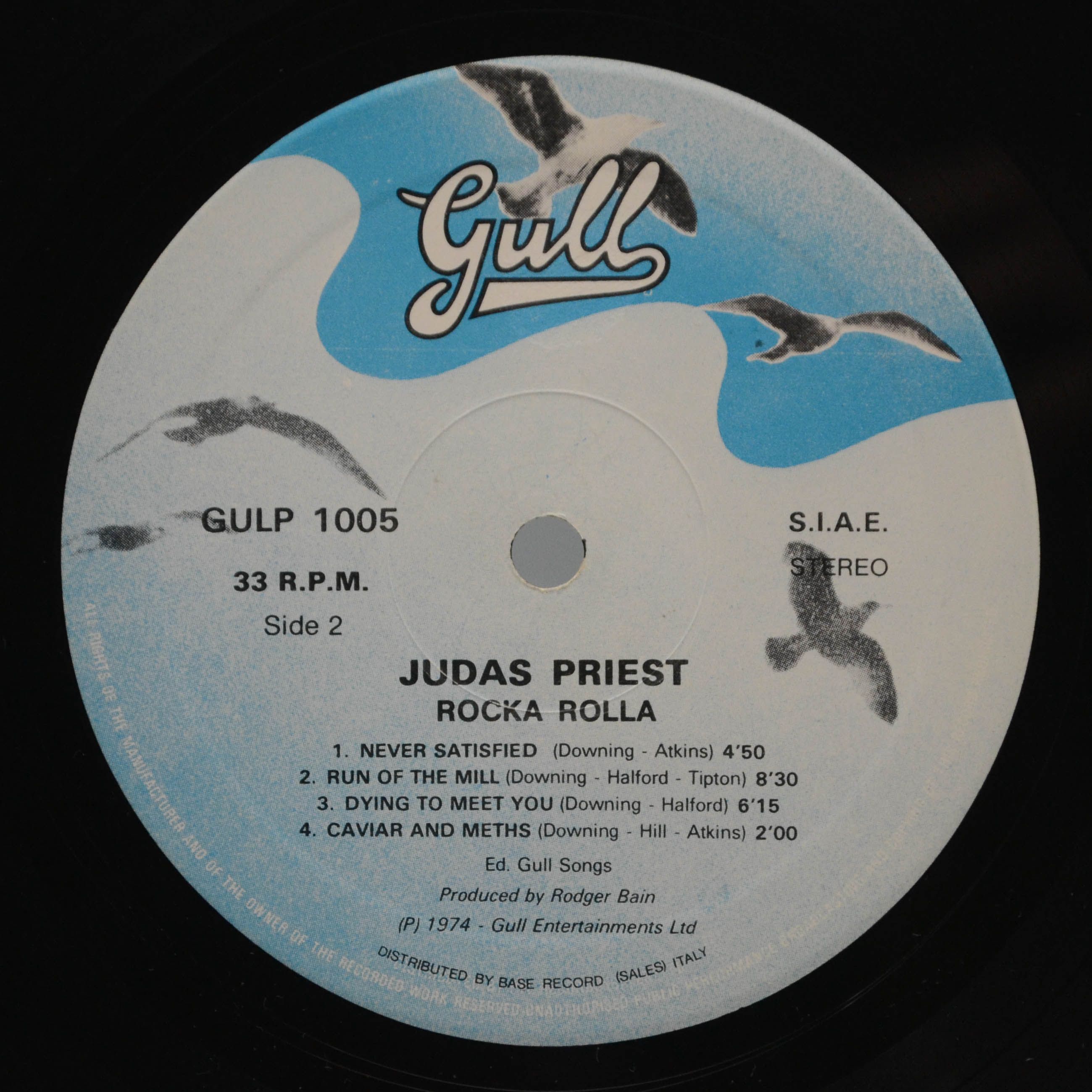 Виниловая пластинка Judas Priest — Rocka Rolla, 1974