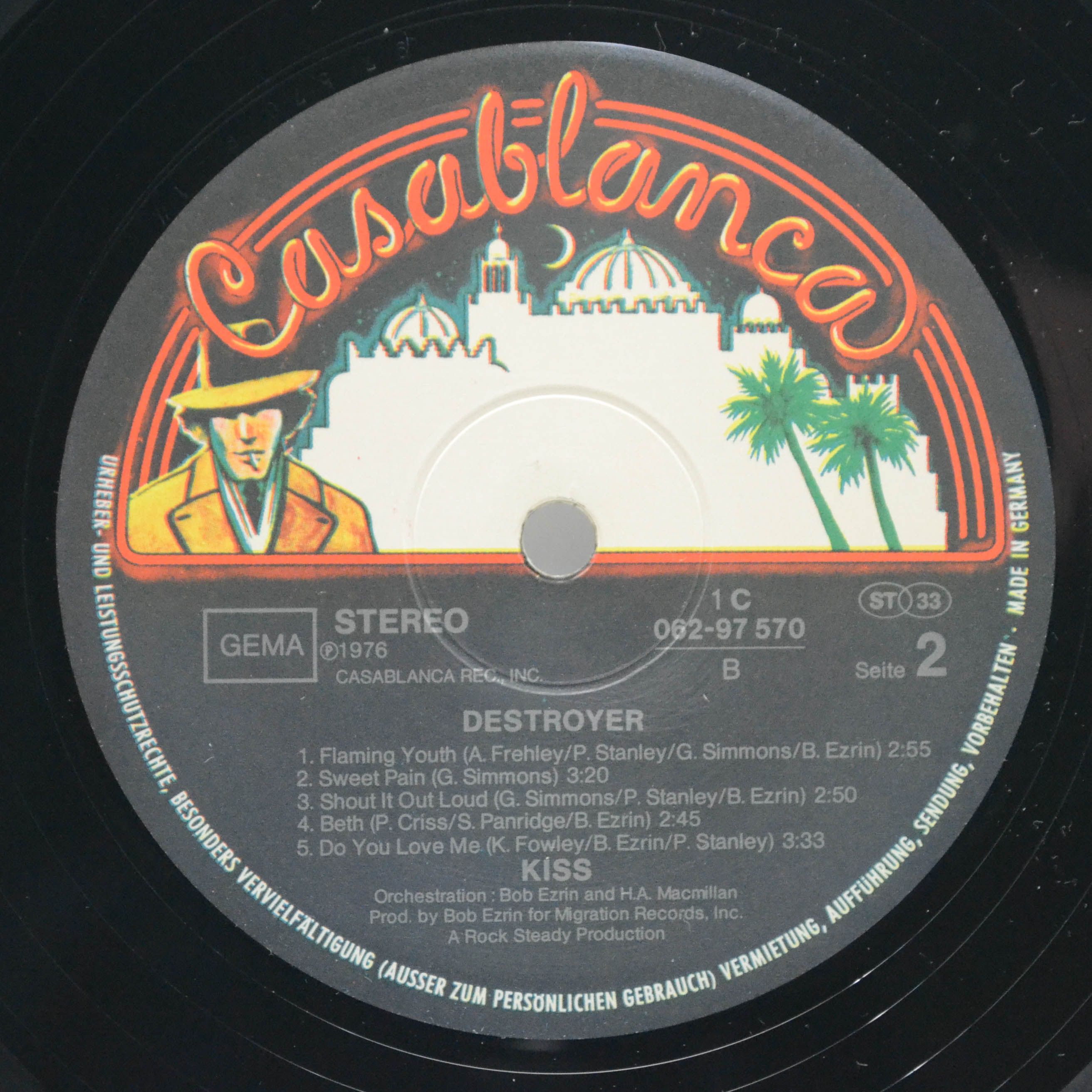 Kiss — Destroyer, 1976