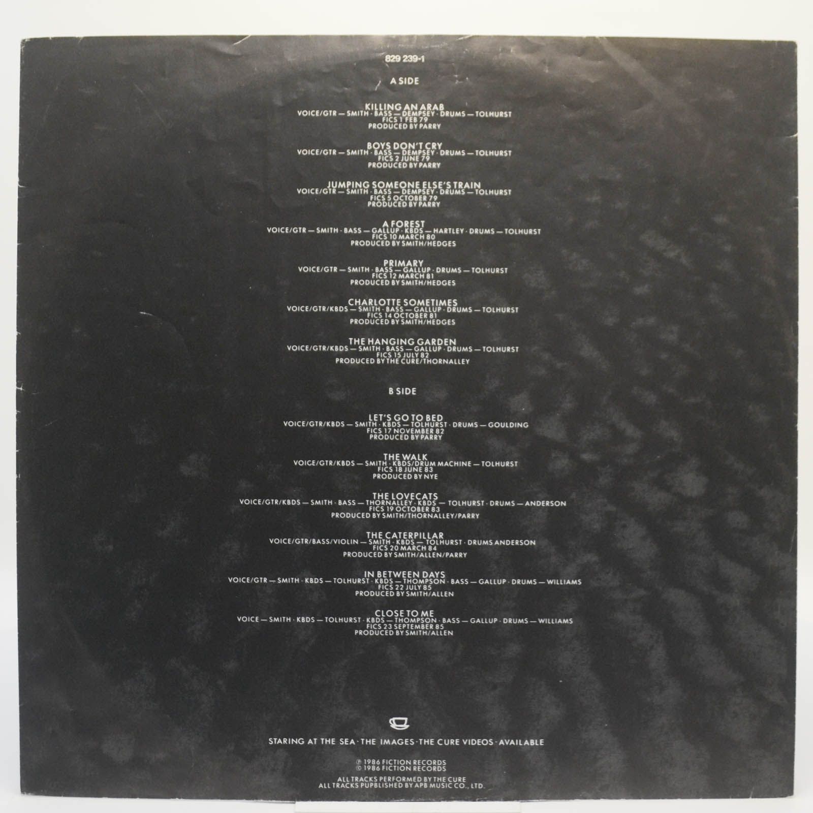 Cure — Standing On A Beach · The Singles, 1986