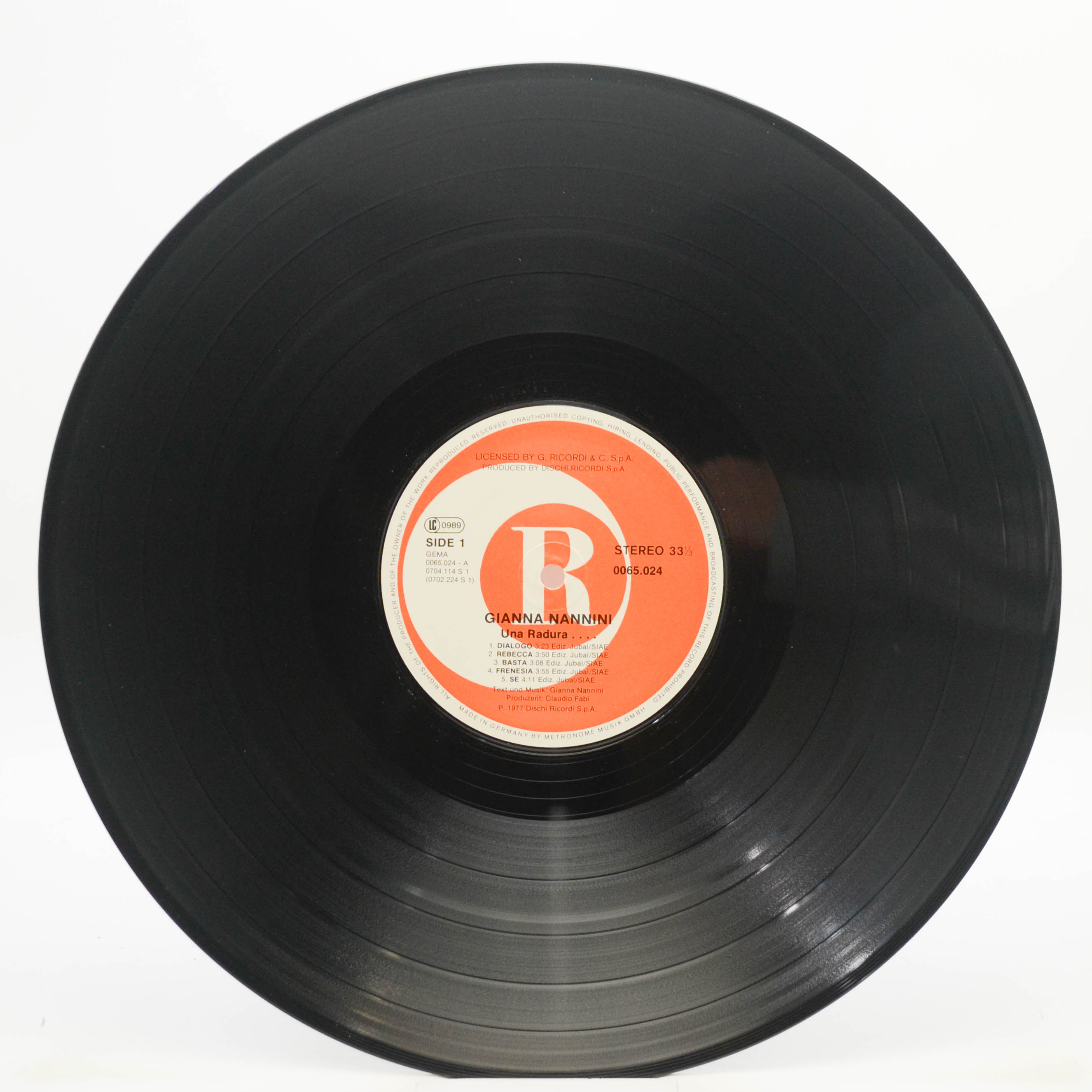 Gianna Nannini — Una Radura ..., 1981