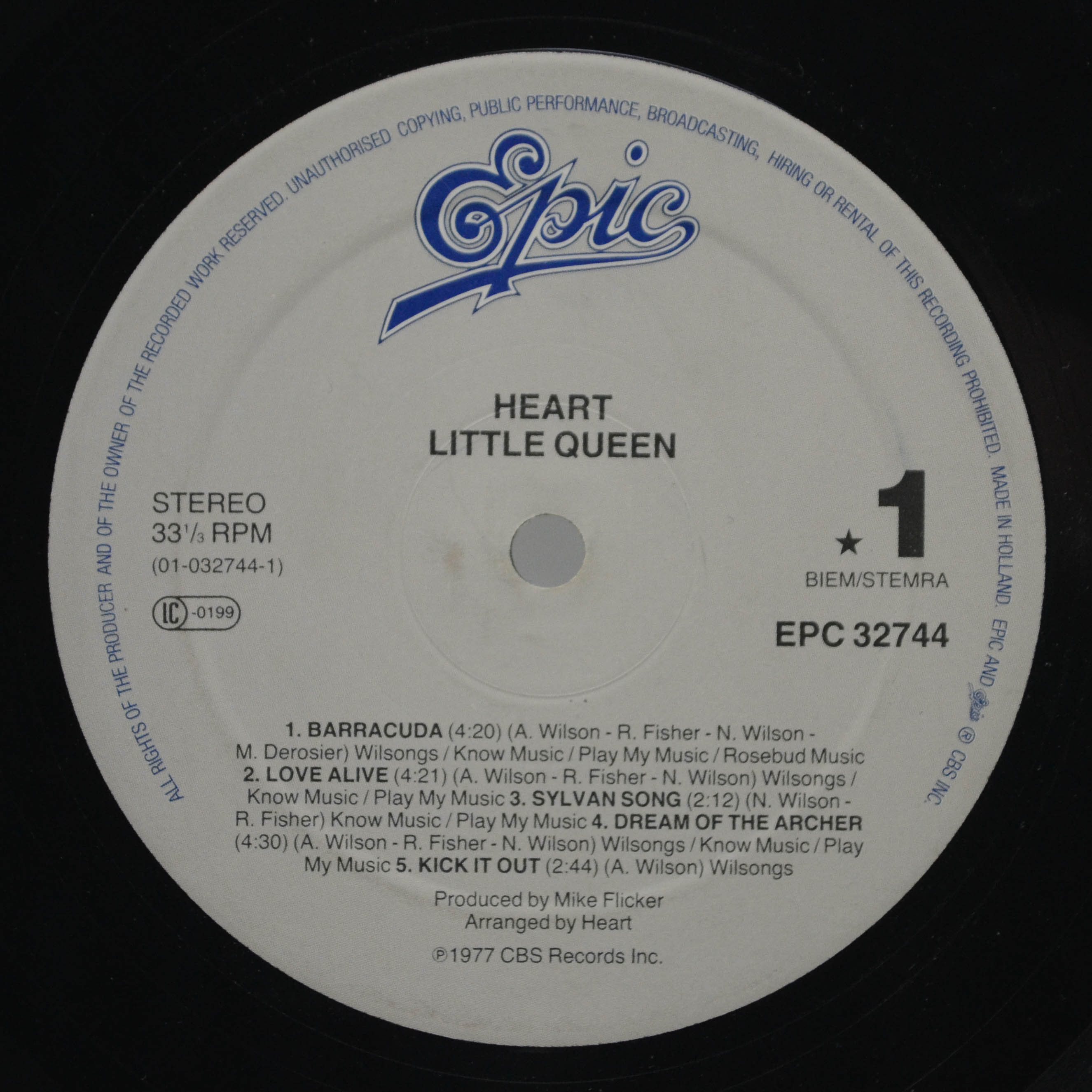 Виниловая пластинка Heart — Little Queen, 1977