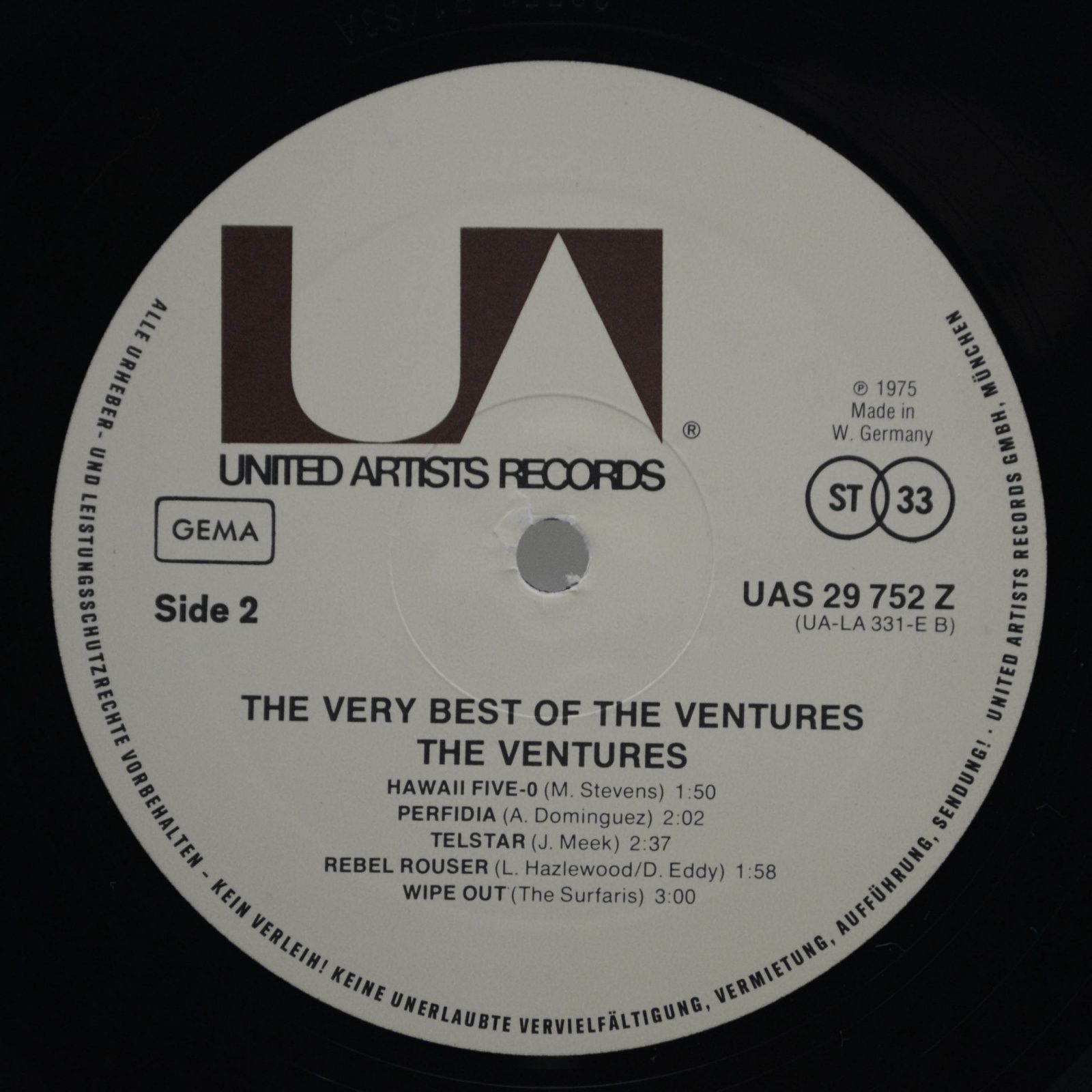 Виниловая пластинка Ventures — The Very Best Of The Ventures, 1975