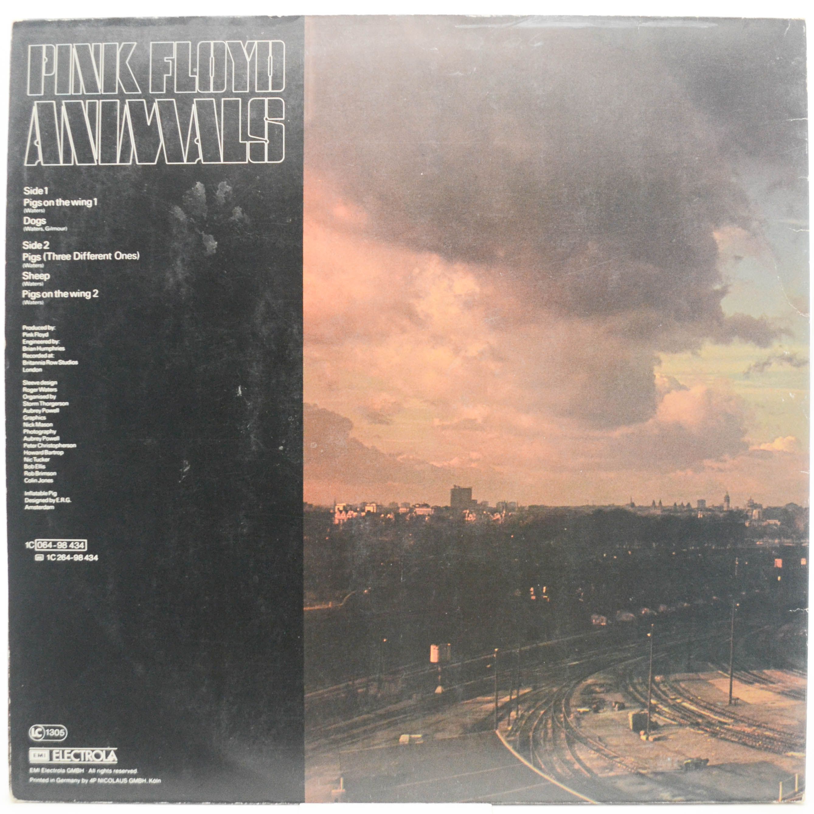 Виниловая пластинка Pink Floyd — Animals, 1977