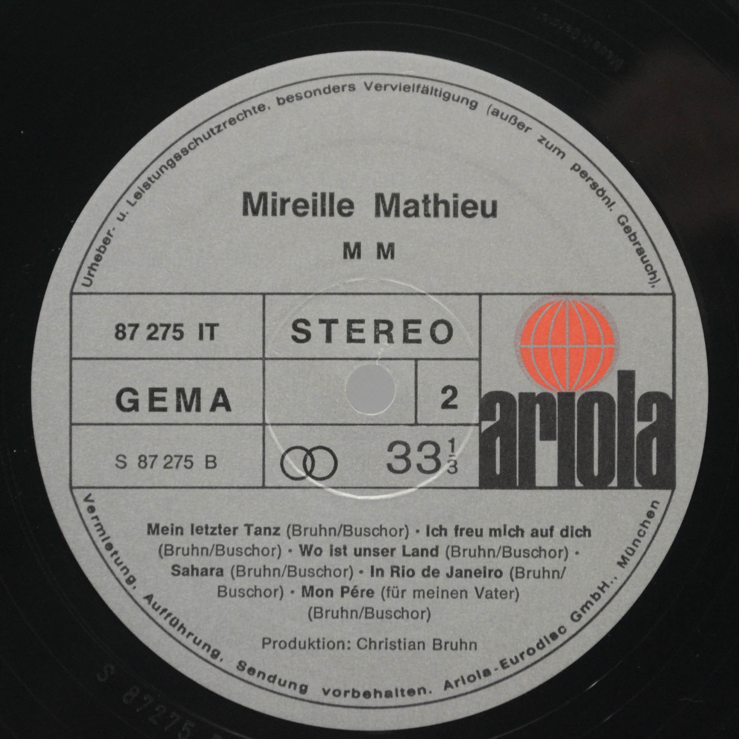 Виниловая пластинка Mireille Mathieu — M M, 1973