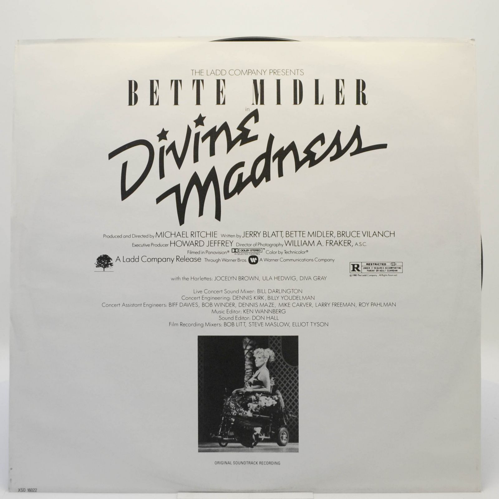 Виниловая пластинка Bette Midler — Divine Madness, 1980