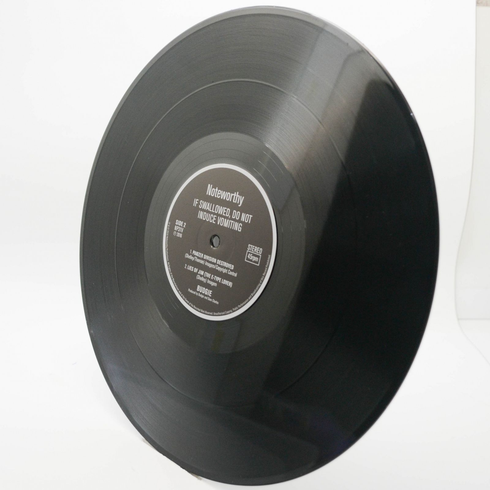 Budgie — If Swallowed, Do Not Induce Vomiting, 1980