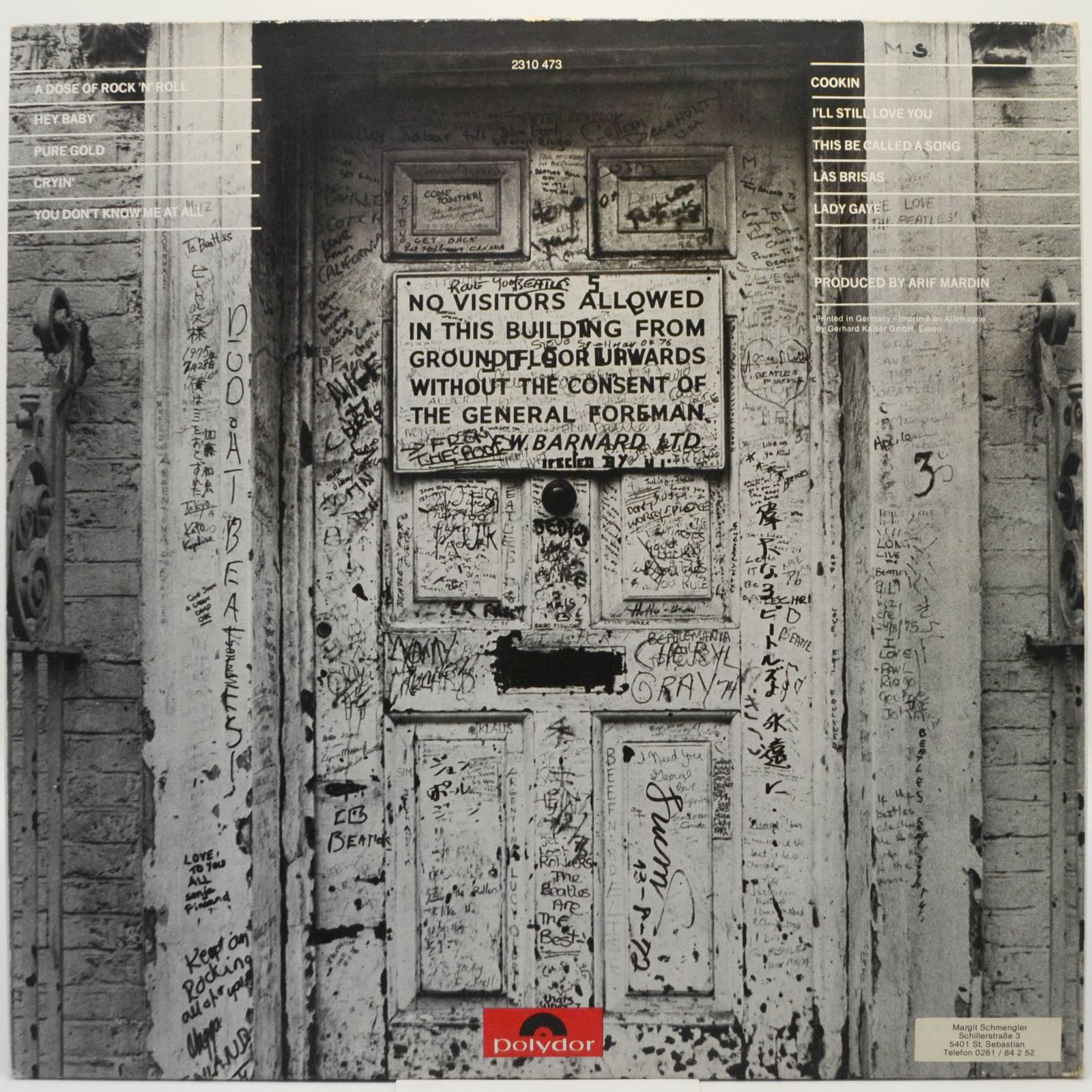 Ringo Starr — Ringo's Rotogravure, 1976