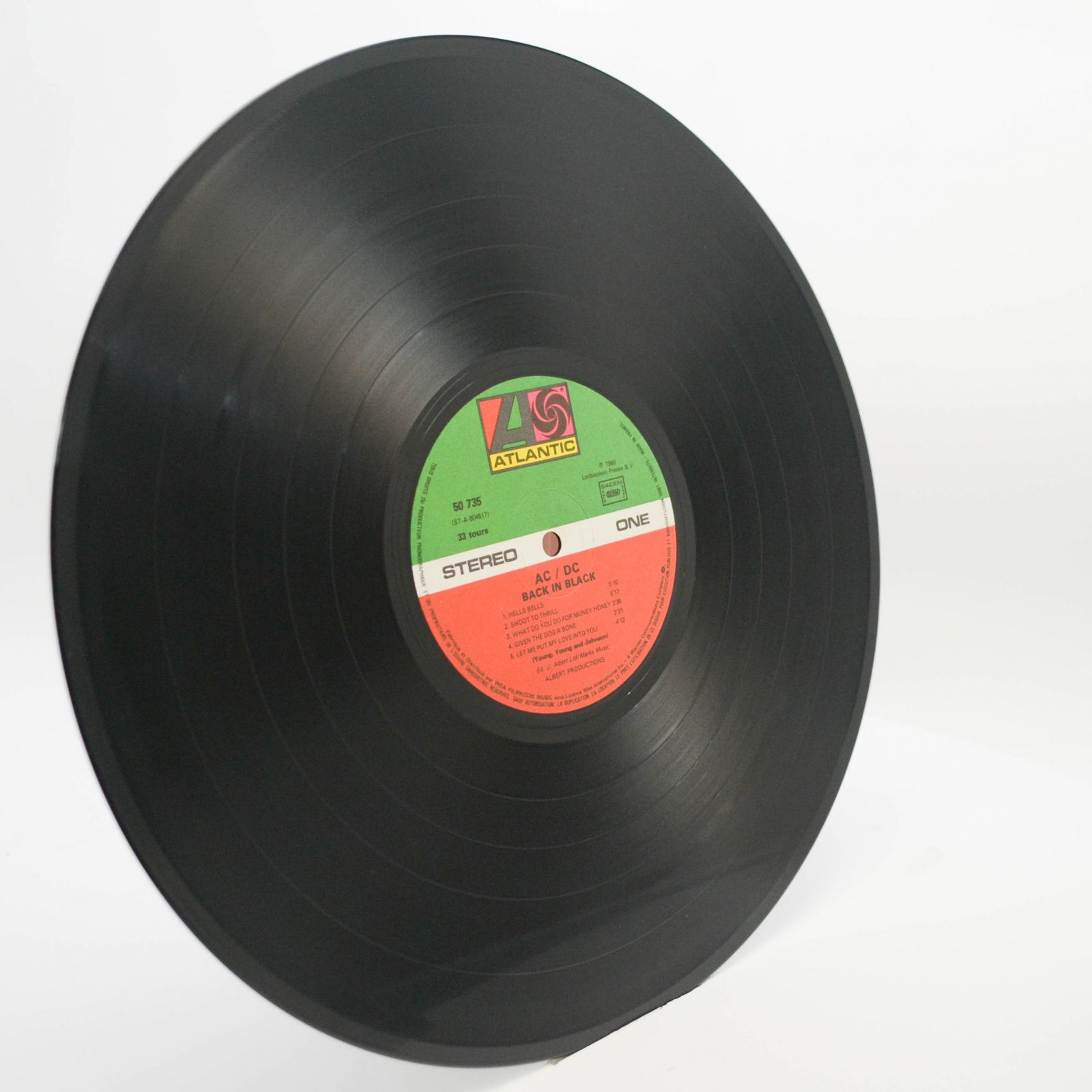 Виниловая пластинка AC/DC — Back In Black, 1980