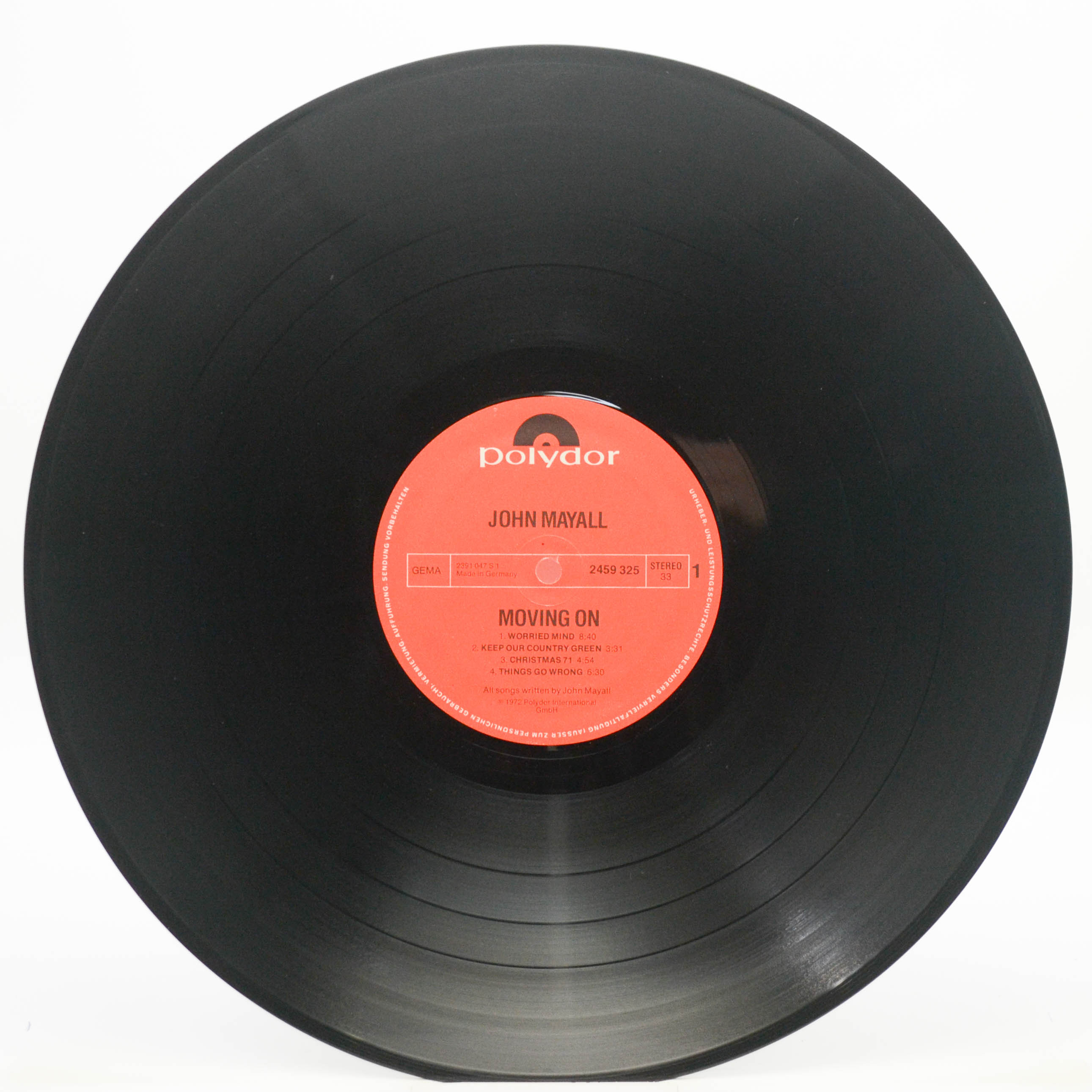 John Mayall — Moving On, 1972