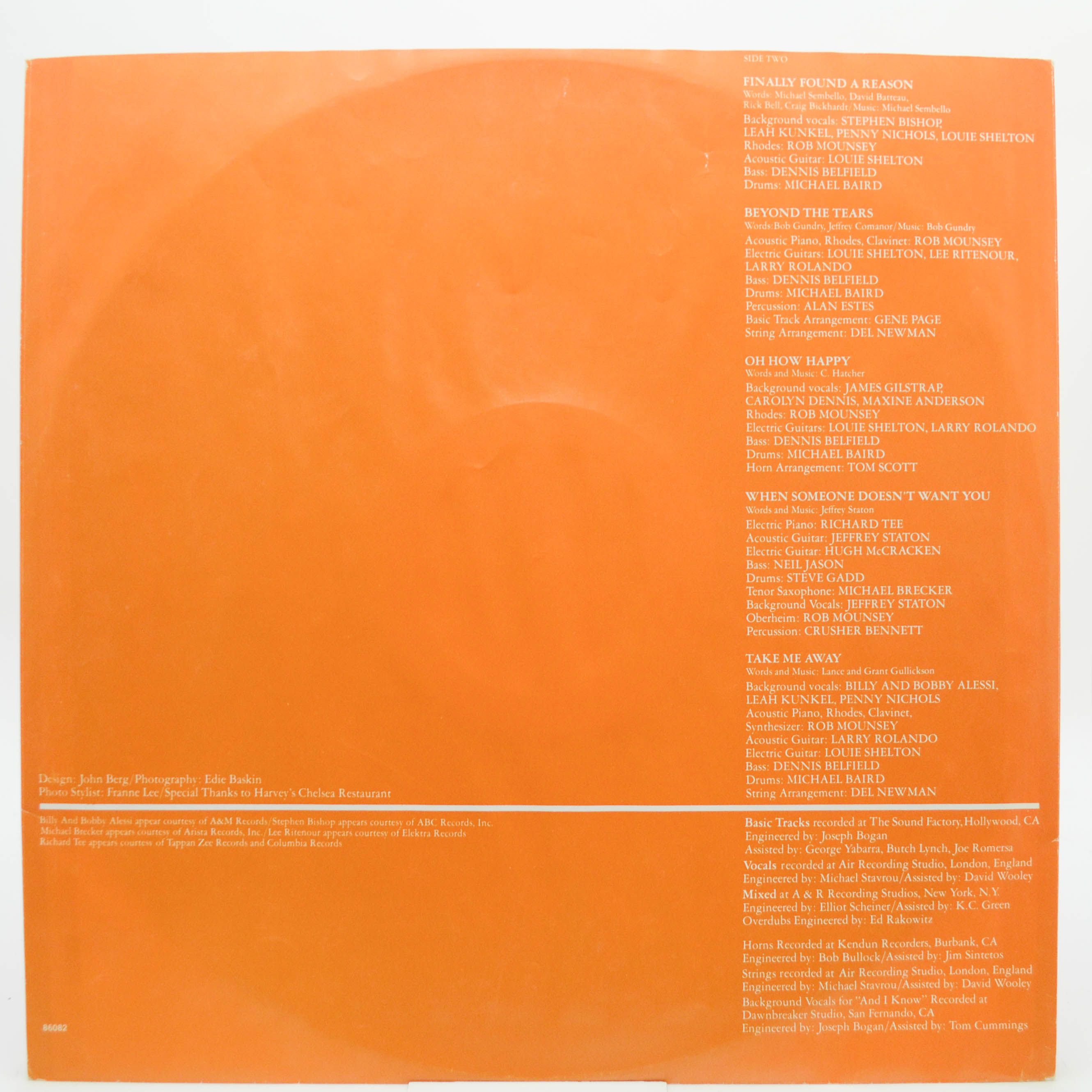 Art Garfunkel — Fate For Breakfast, 1979