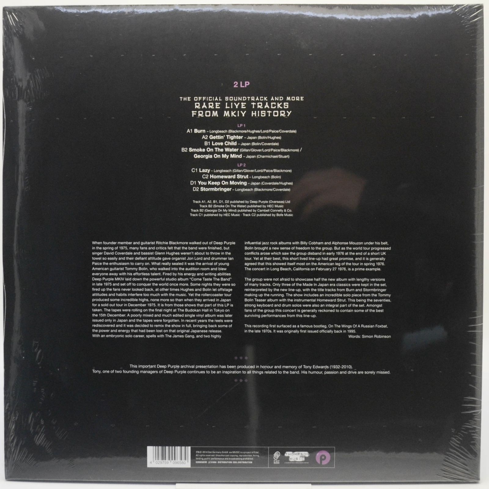 Deep Purple — Phoenix Rising (2LP), 2011