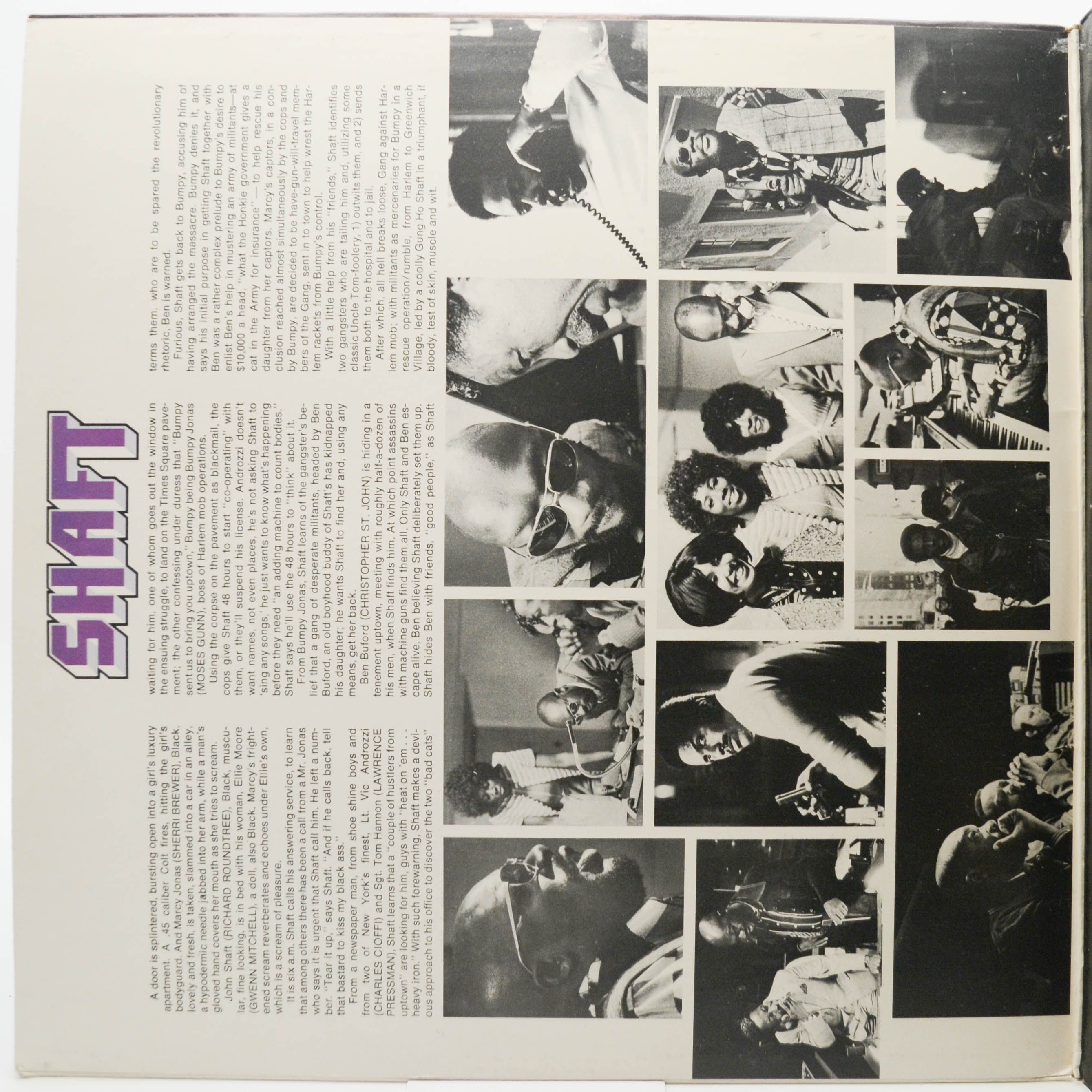 Isaac Hayes — Shaft (2LP, UK), 1971