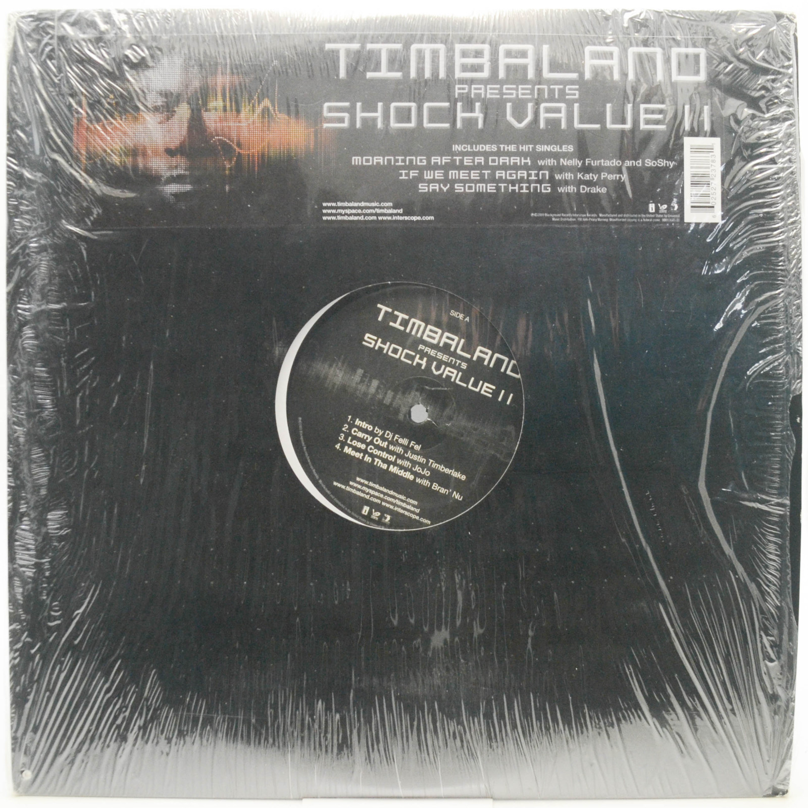 Виниловая пластинка Timbaland — Shock Value II (2LP, 1-st, USA), 2009