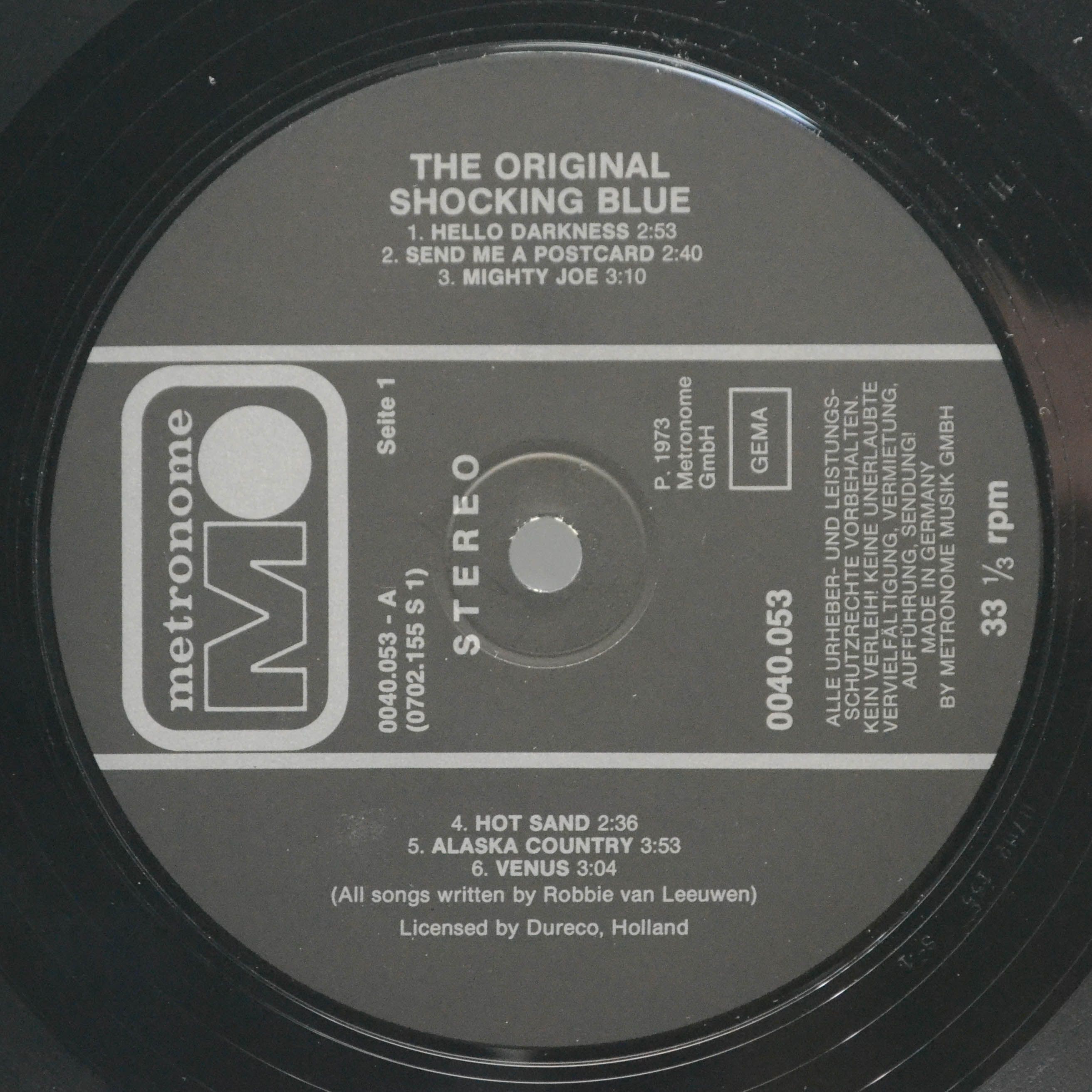 Shocking Blue — The Original Shocking Blue, 1970