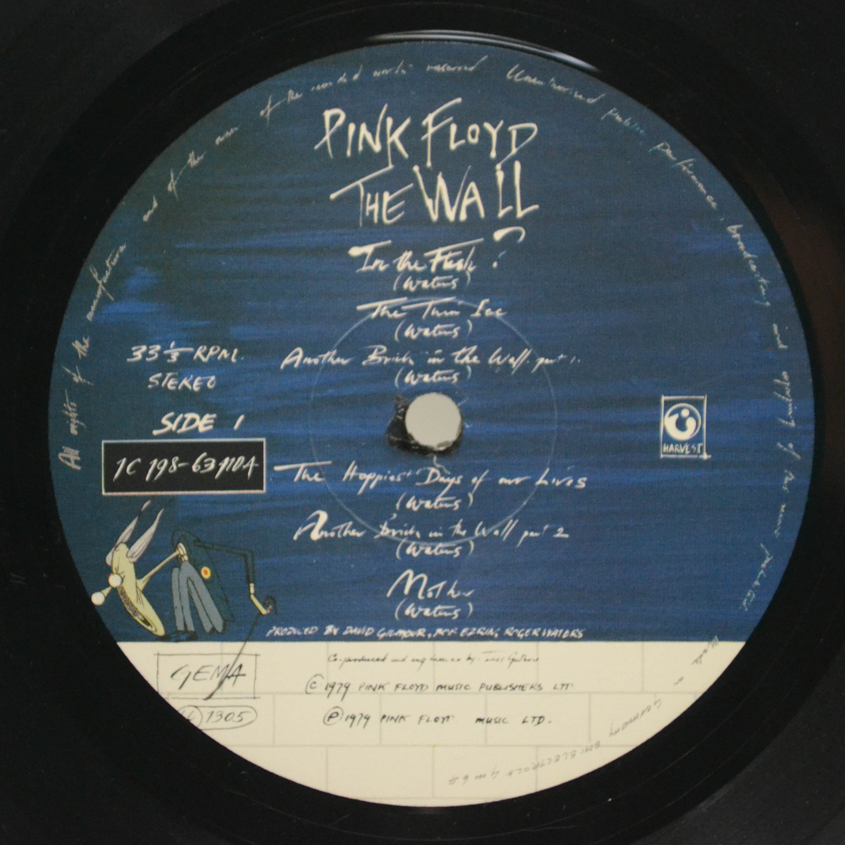 Виниловая пластинка Pink Floyd — The Wall (2LP), 1979