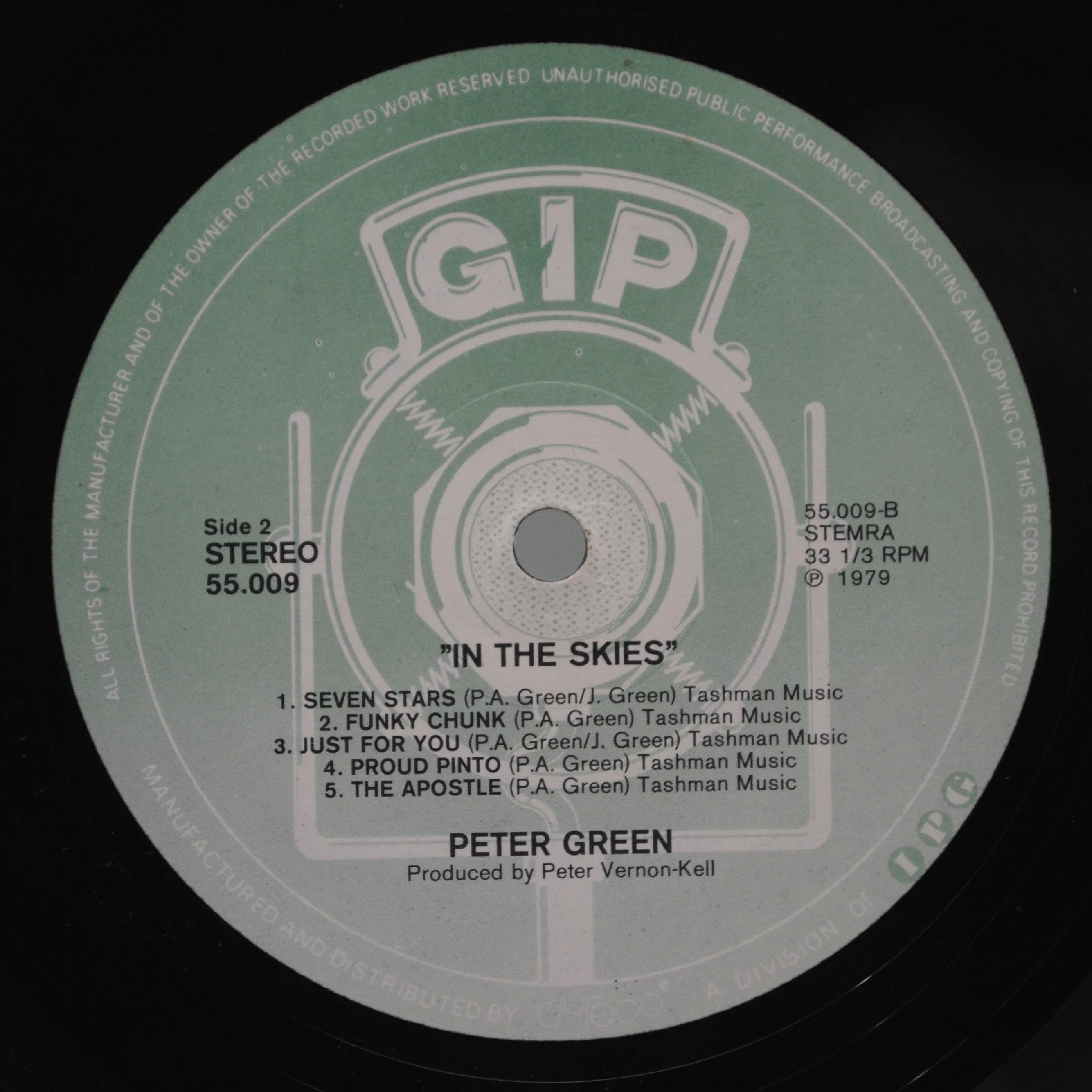 Peter Green — In The Skies, 1979