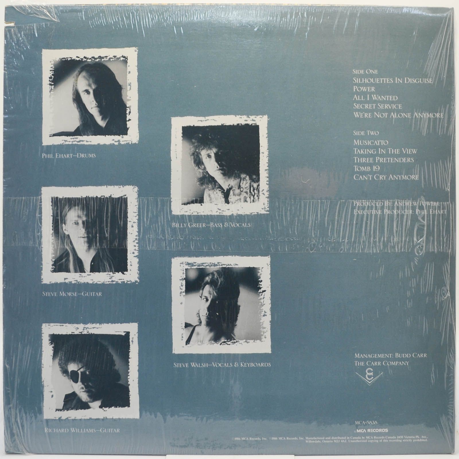 Kansas — Power, 1986