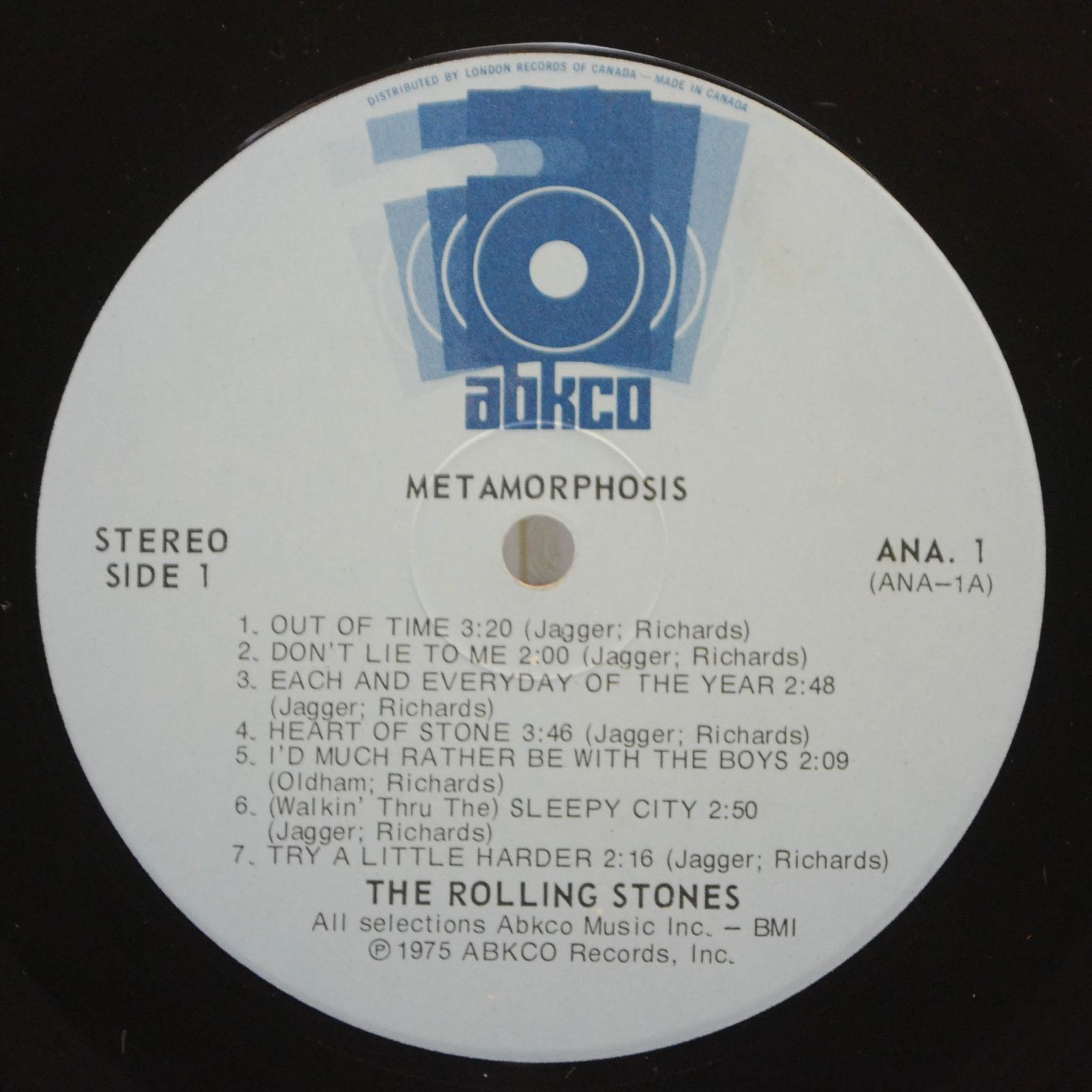 Rolling Stones — Metamorphosis, 1975