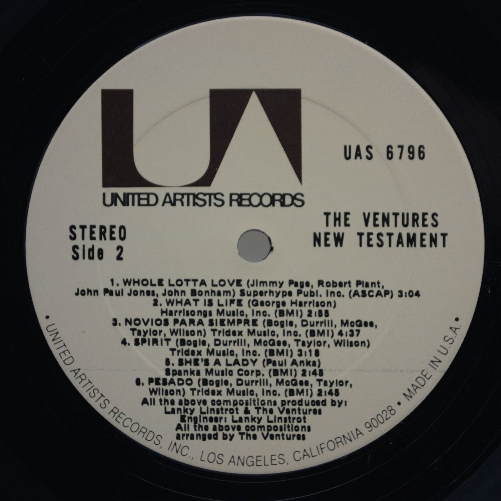 Виниловая пластинка Ventures — New Testament (USA), 1971