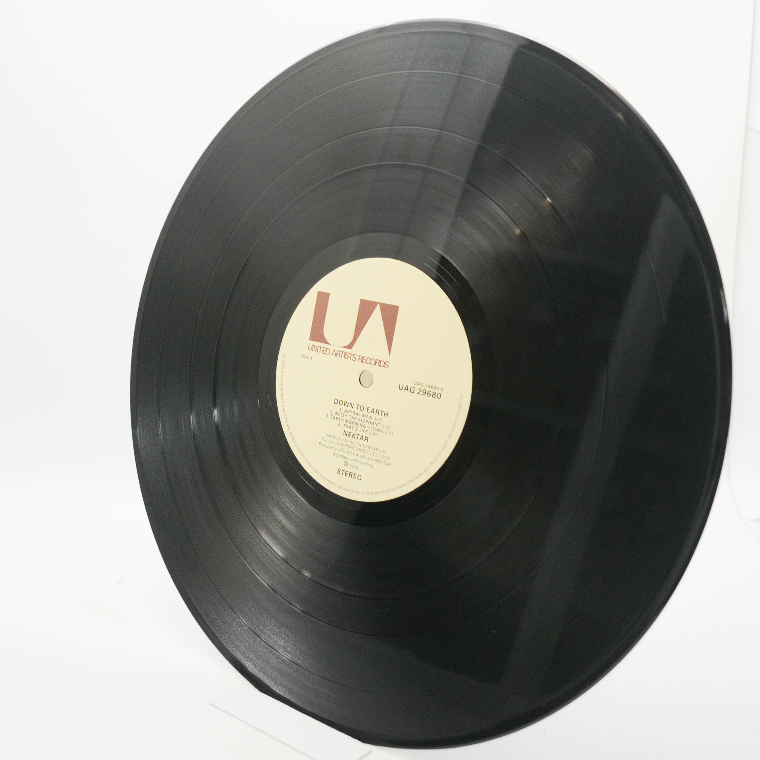 Виниловая пластинка Nektar — Down To Earth (1-st, UK), 1974
