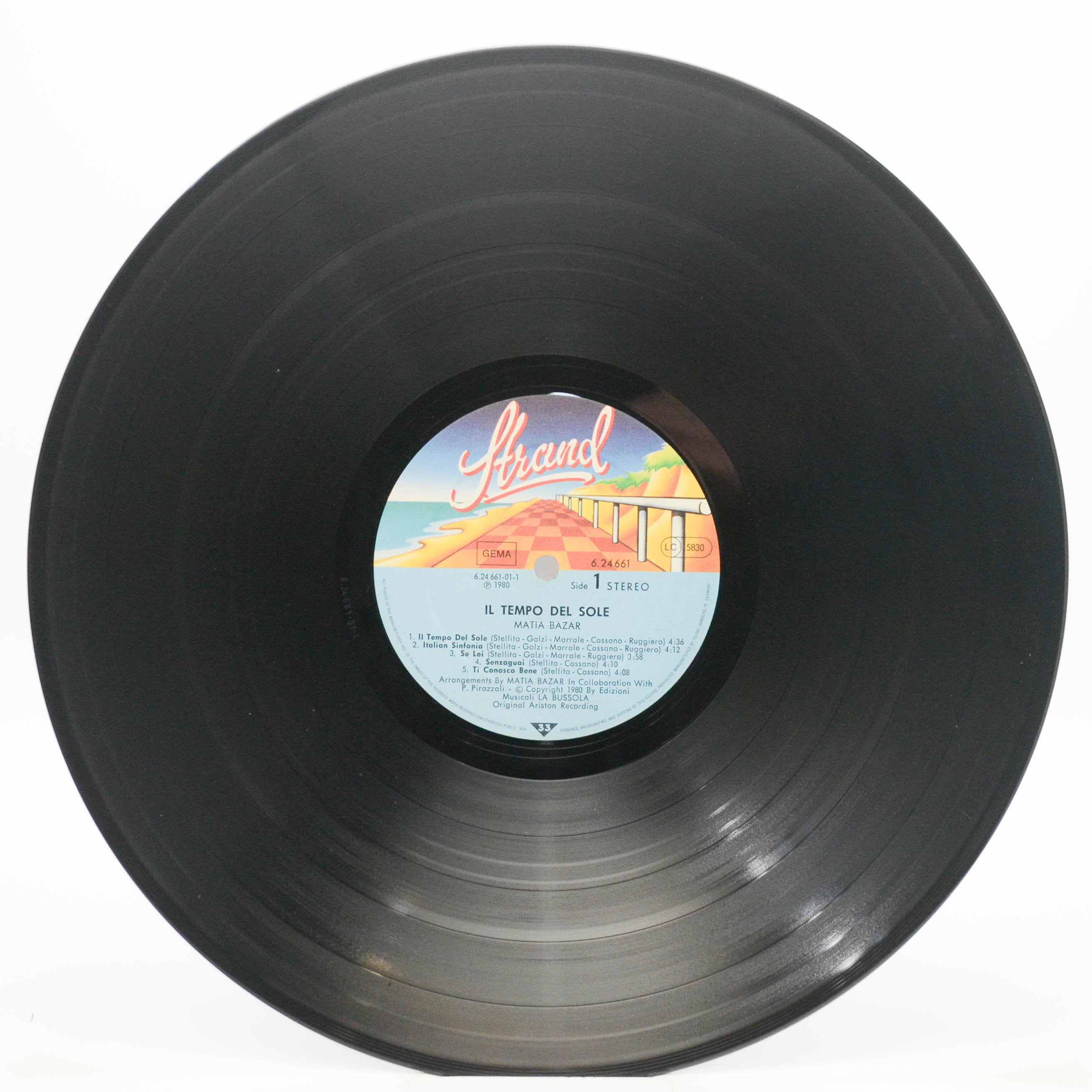 Matia Bazar — Il Tempo Del Sole, 1980