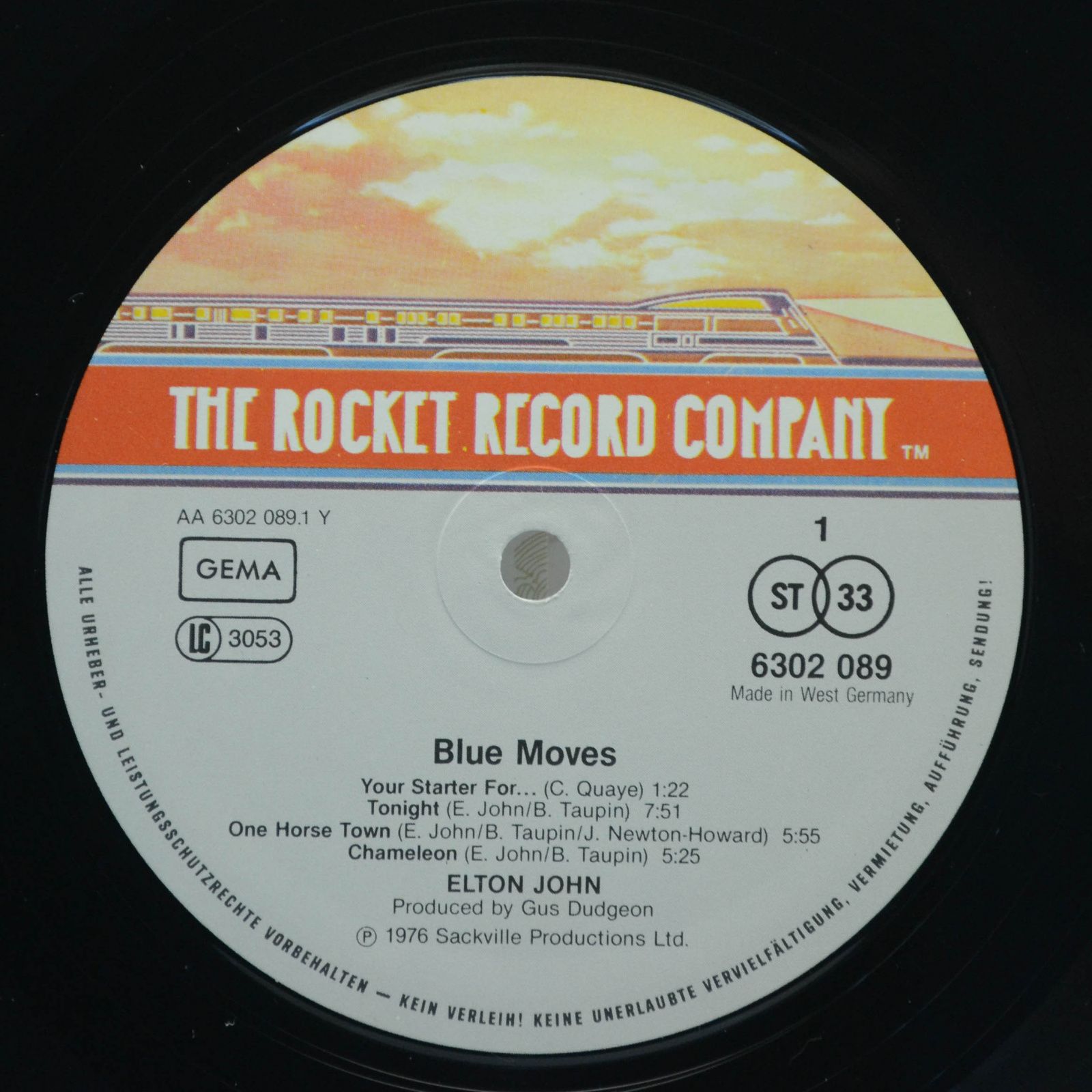 Elton John — Blue Moves (2LP), 1976