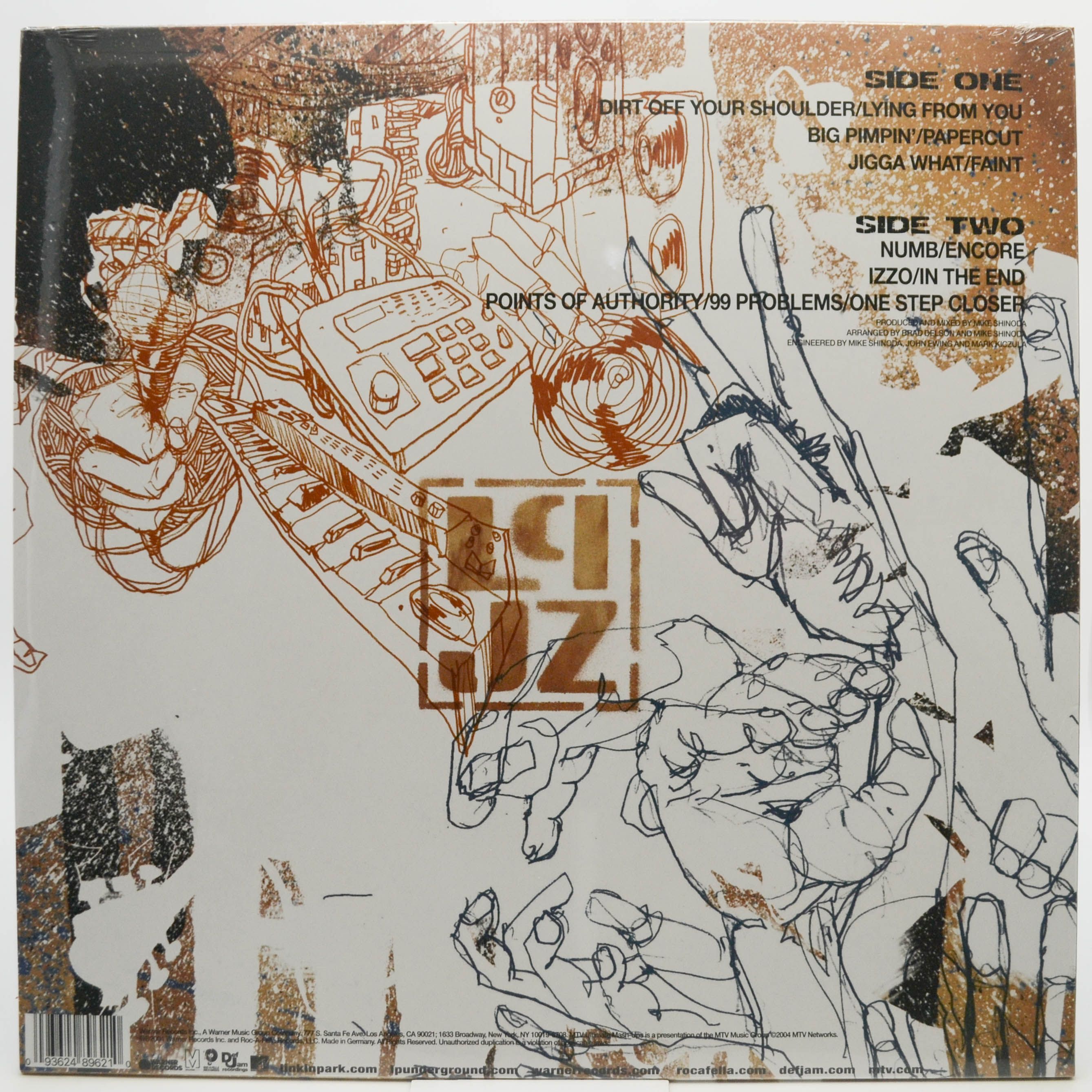 Виниловая пластинка Jay-Z, Linkin Park — Collision Course, 2004