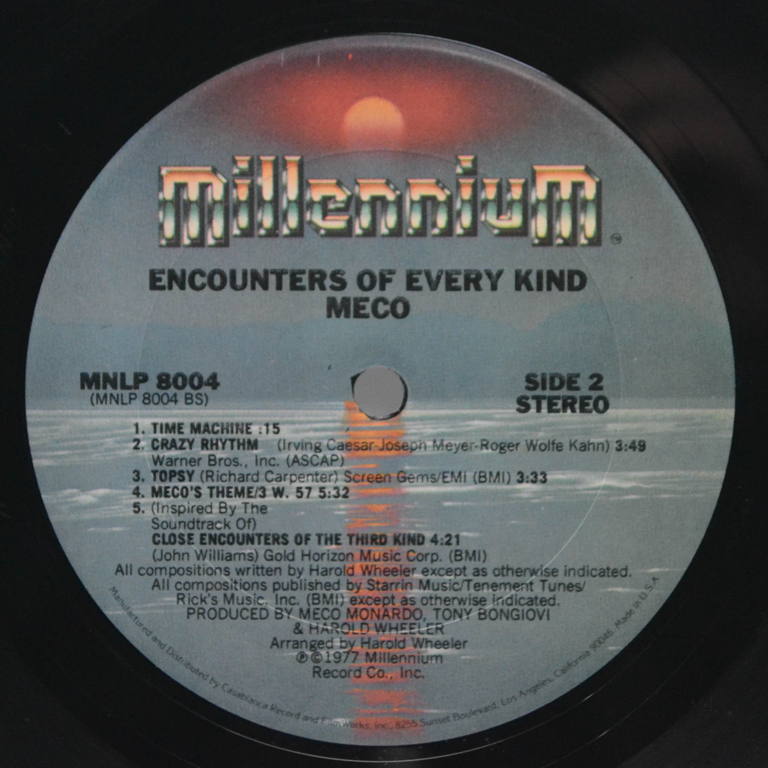 Виниловая пластинка Meco — Encounters Of Every Kind (USA), 1977