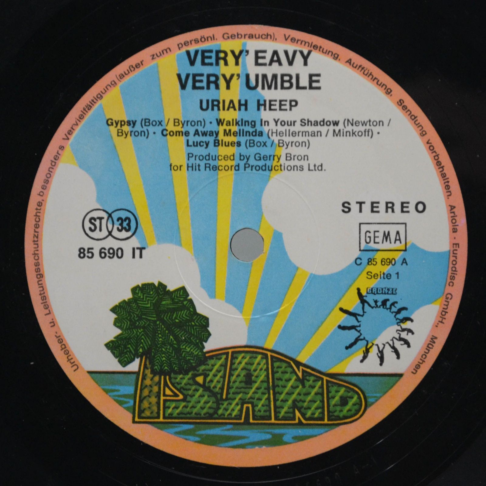 Uriah Heep — ...Very 'Eavy ...Very 'Umble, 1970