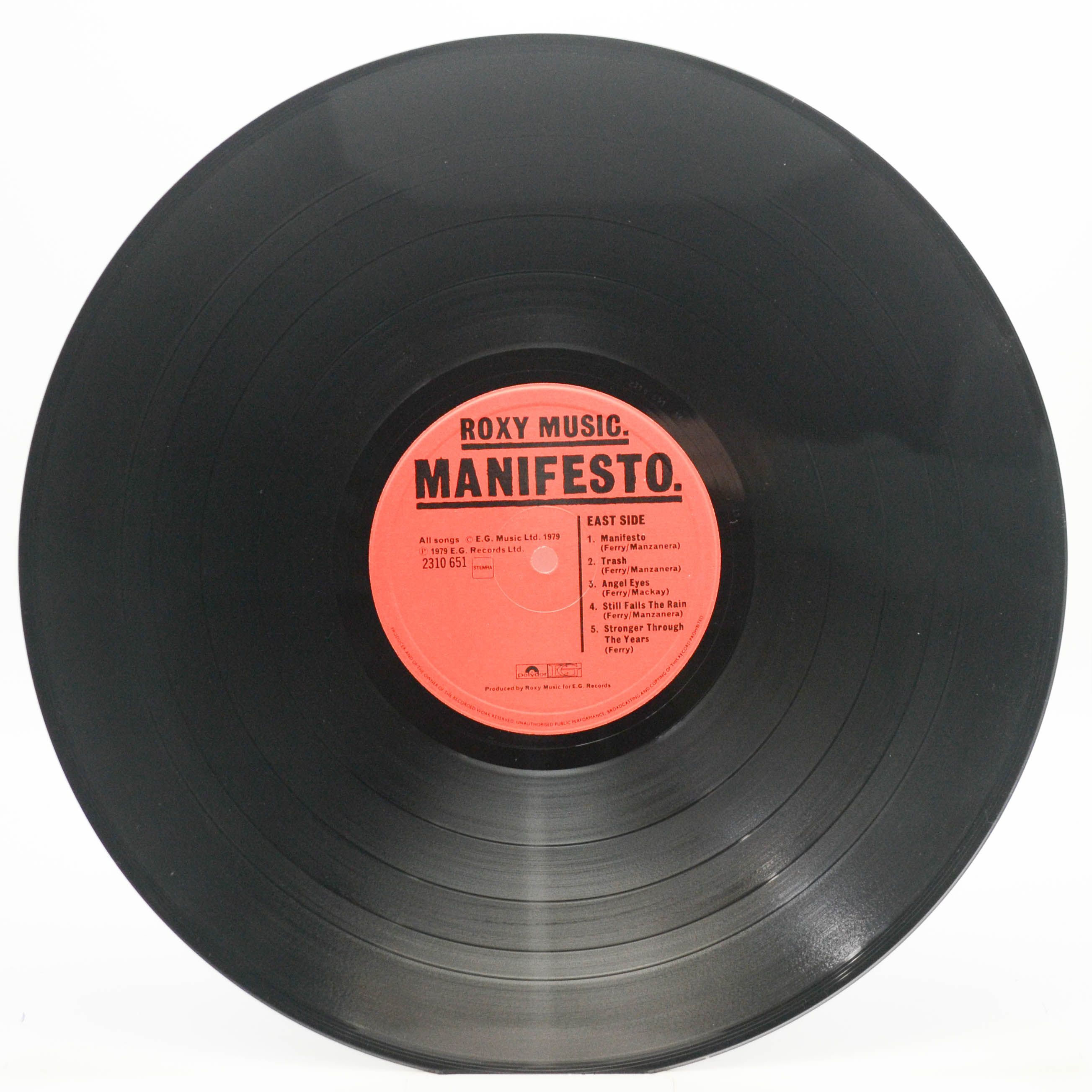 Виниловая пластинка Roxy Music — Manifesto, 1979
