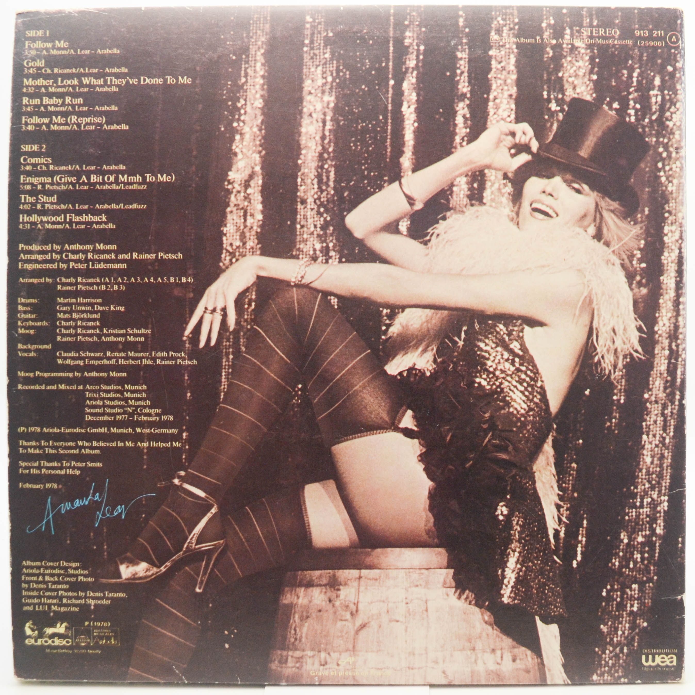 Виниловая пластинка Amanda Lear — Sweet Revenge, 1978
