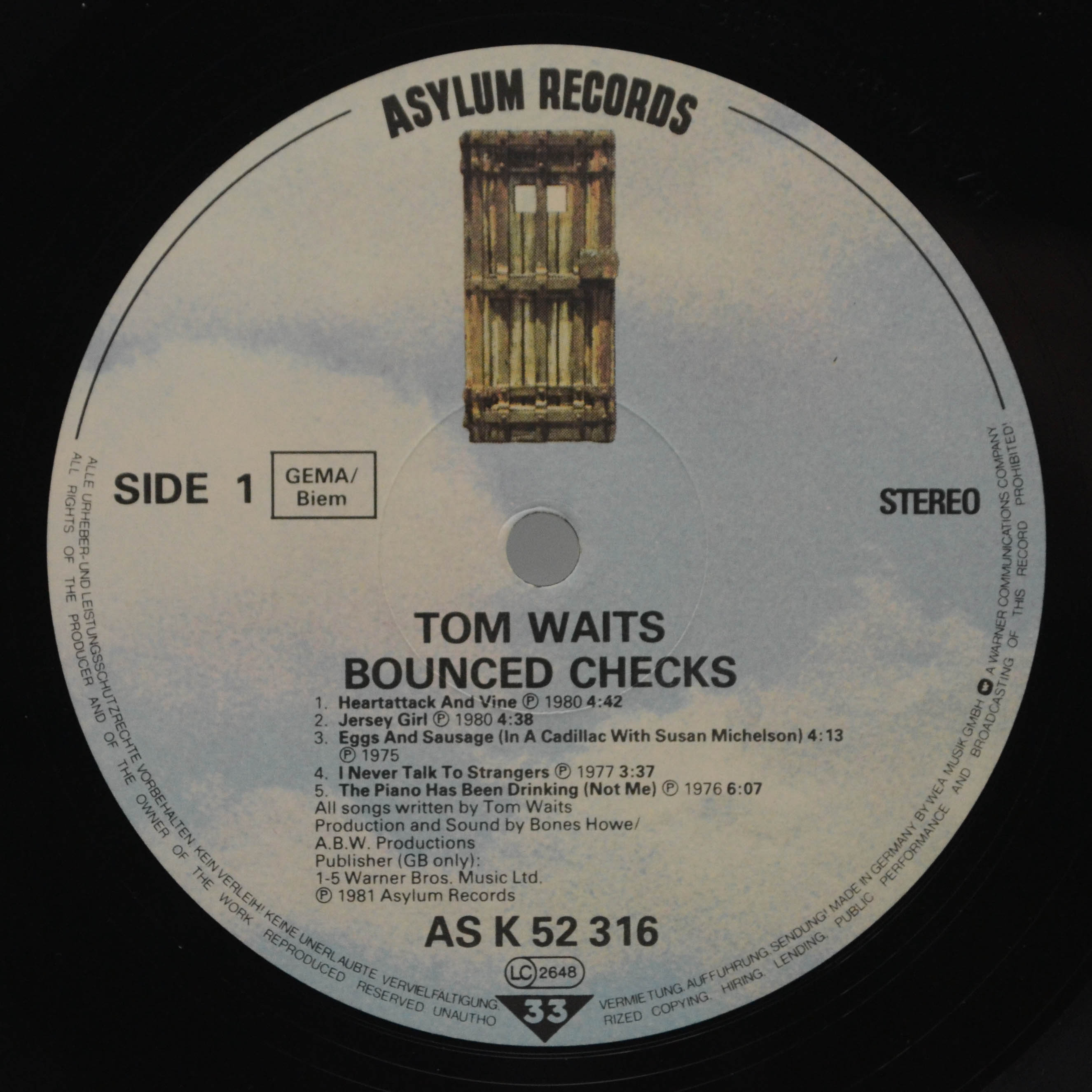 Tom Waits — Bounced Checks, 1981
