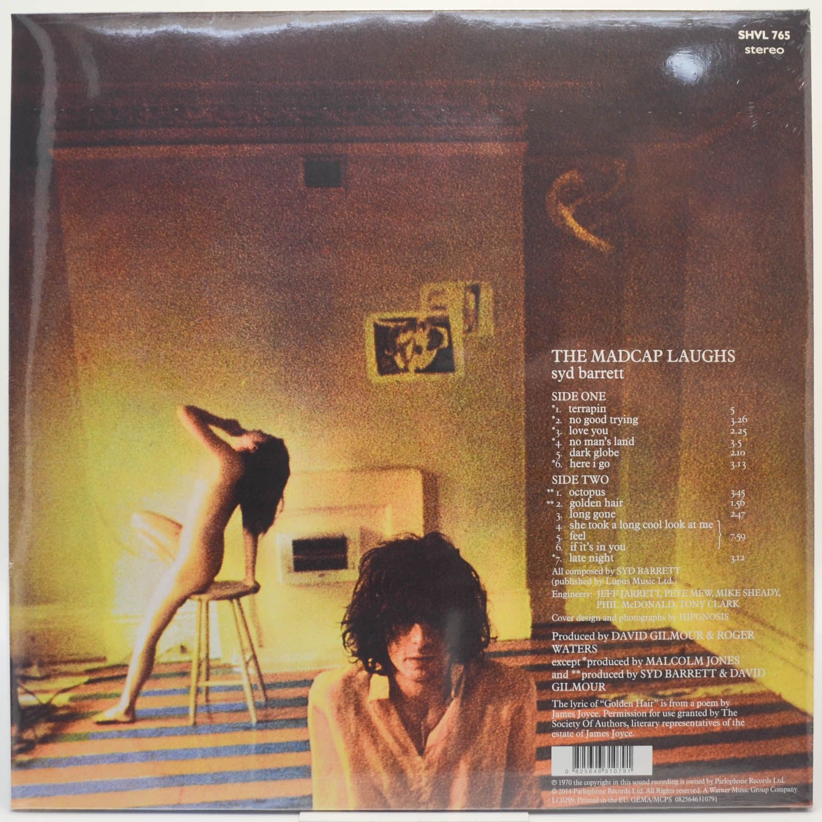 Виниловая пластинка Syd Barrett — The Madcap Laughs, 1970