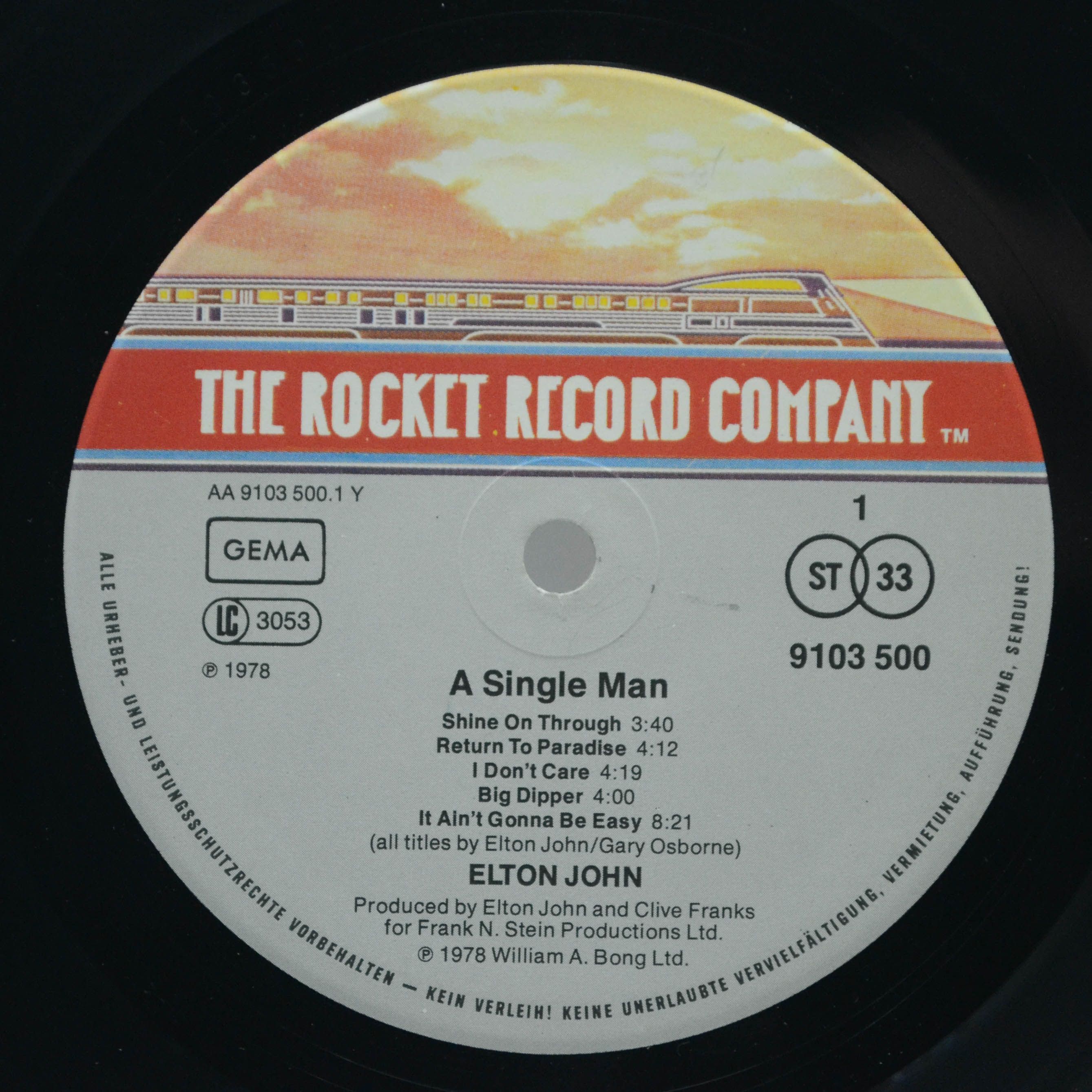 Elton John — A Single Man, 1978