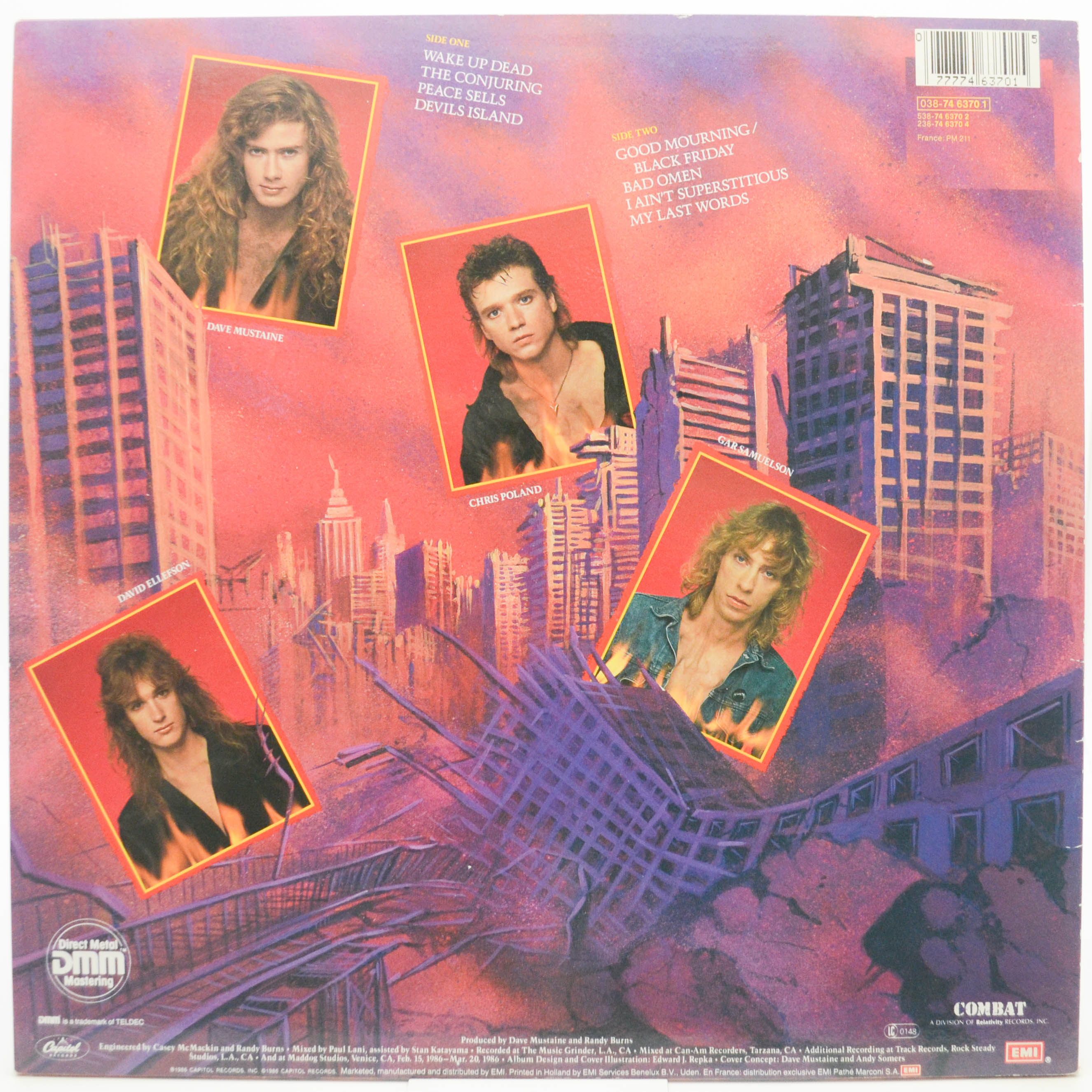 Megadeth — Peace Sells... But Who's Buying?, 1986