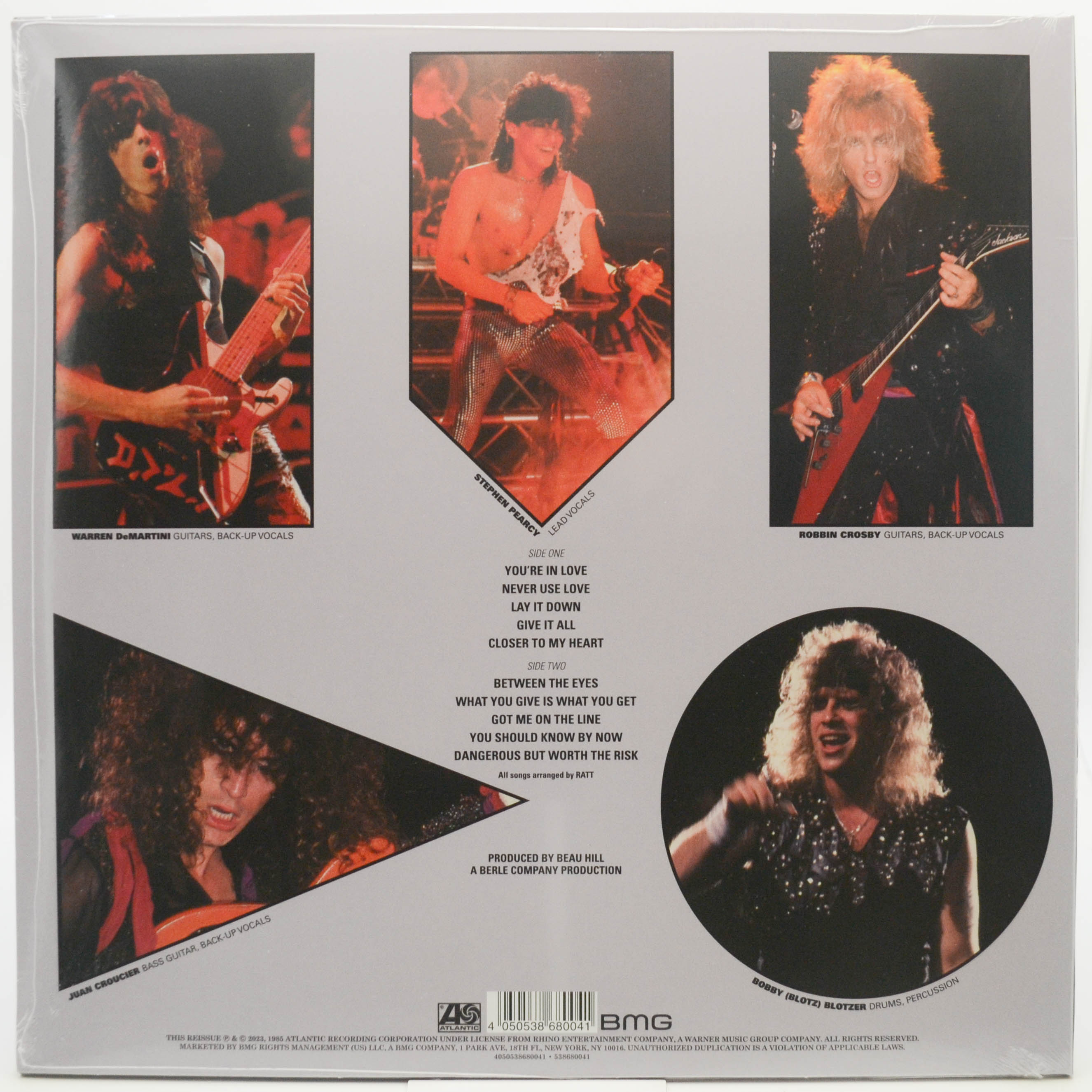 Виниловая пластинка Ratt — Invasion Of Your Privacy (USA), 1985