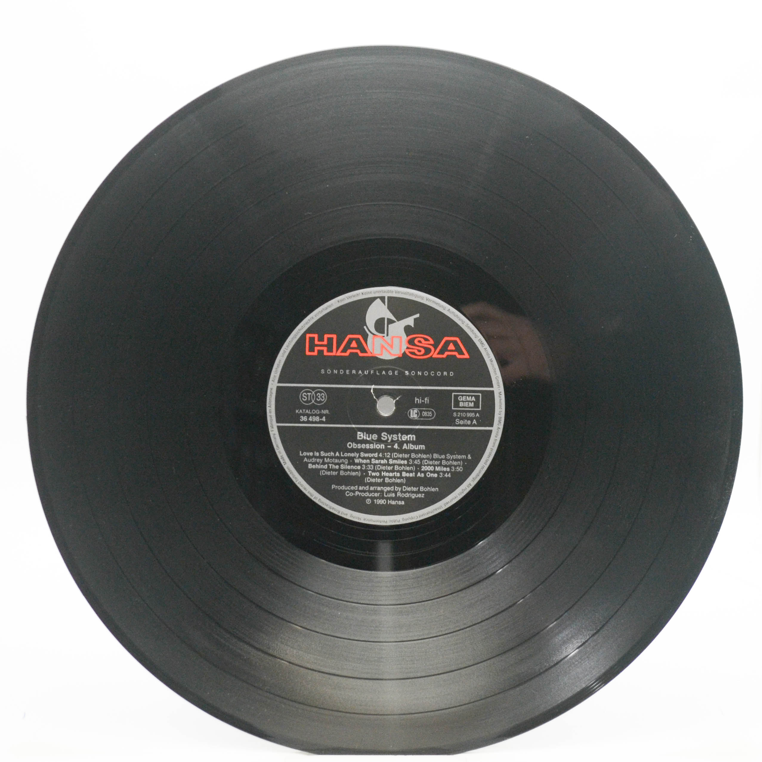 Blue System — Obsession, 1990