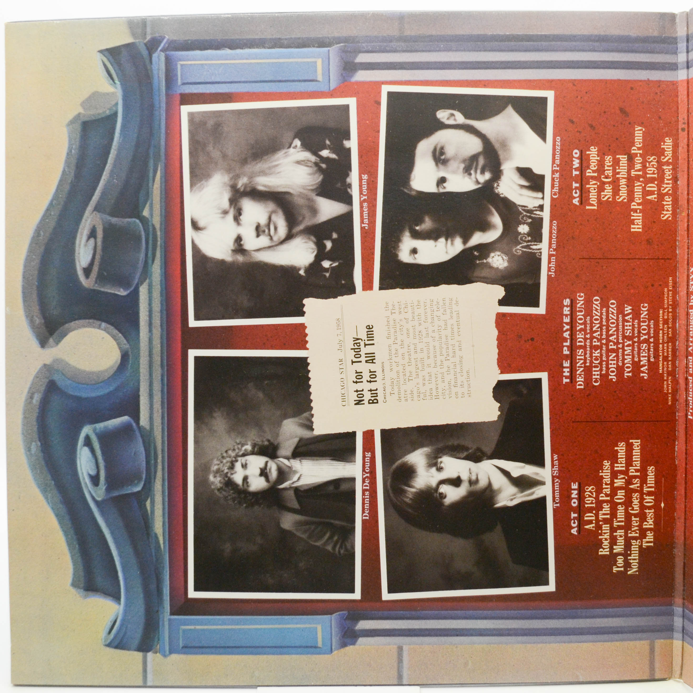 Styx — Paradise Theatre, 1981