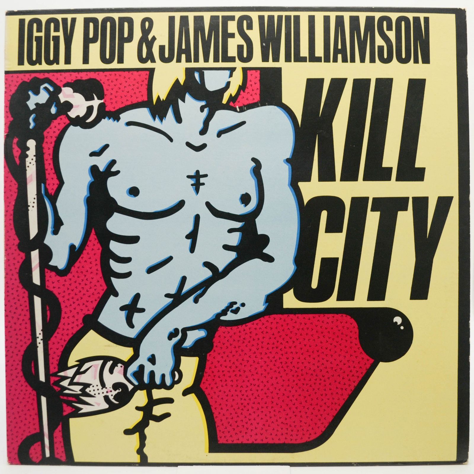 Виниловая пластинка Iggy Pop & James Williamson — Kill City, 1977