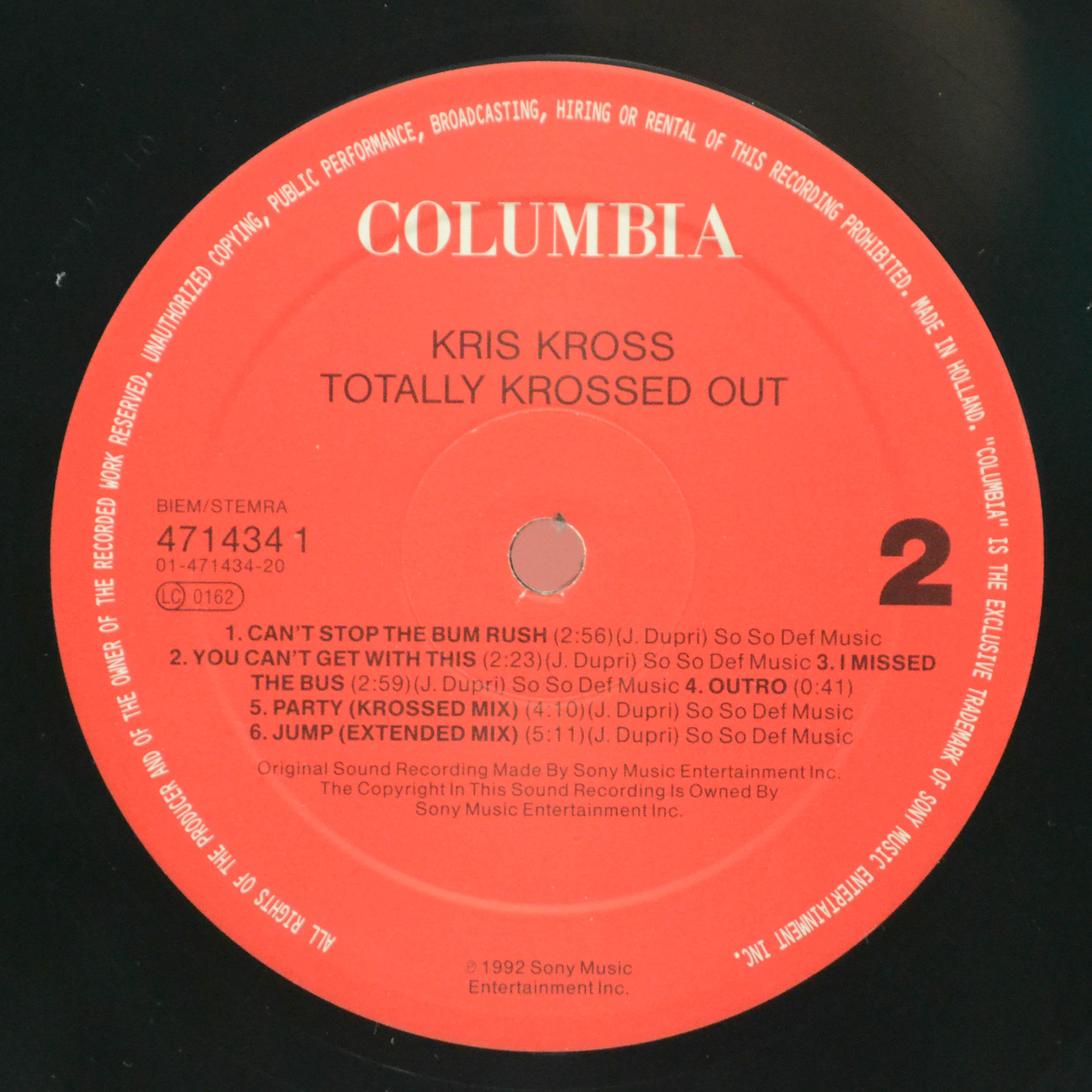 Kris Kross — Totally Krossed Out, 1992