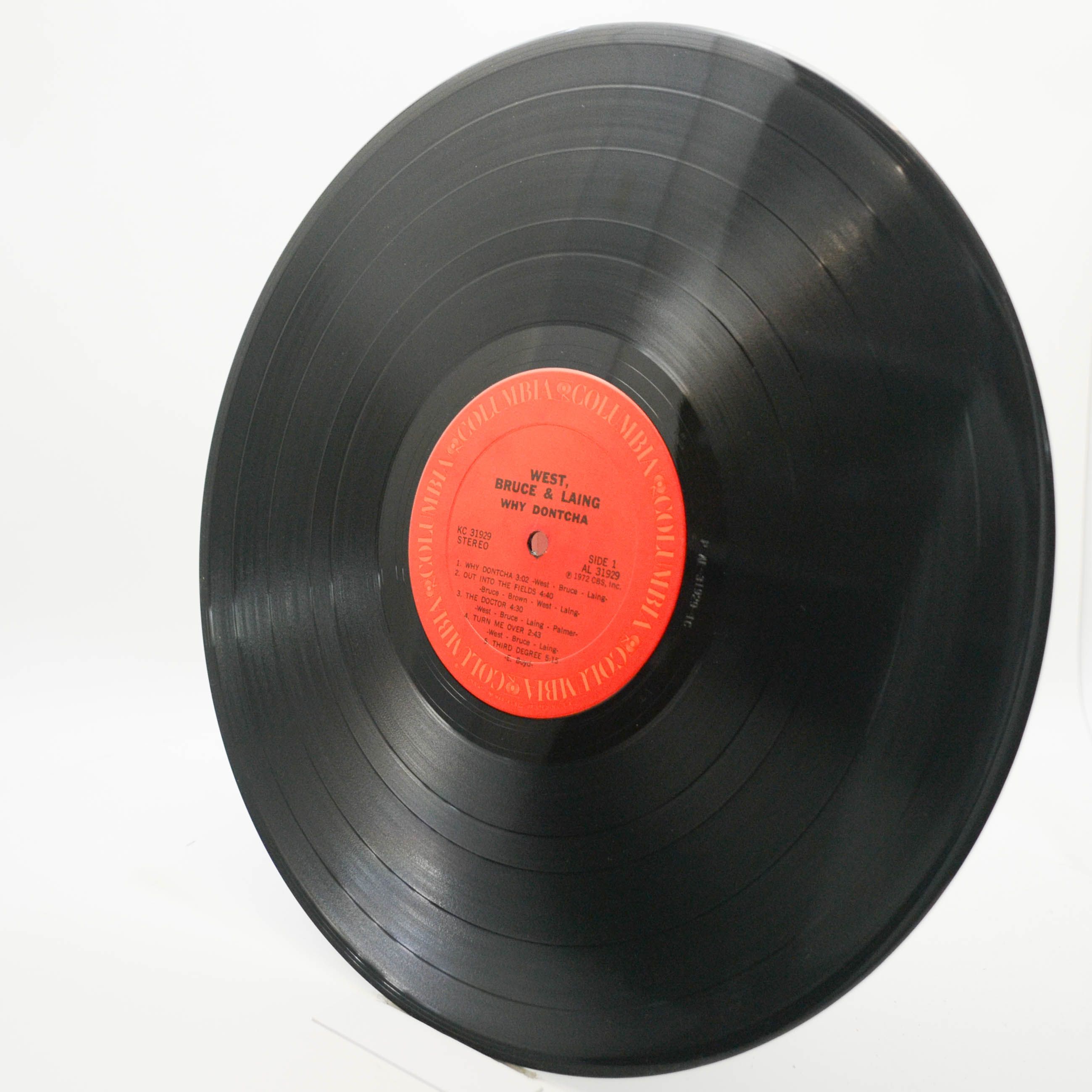 Виниловая пластинка West, Bruce & Laing — Why Dontcha (USA), 1972